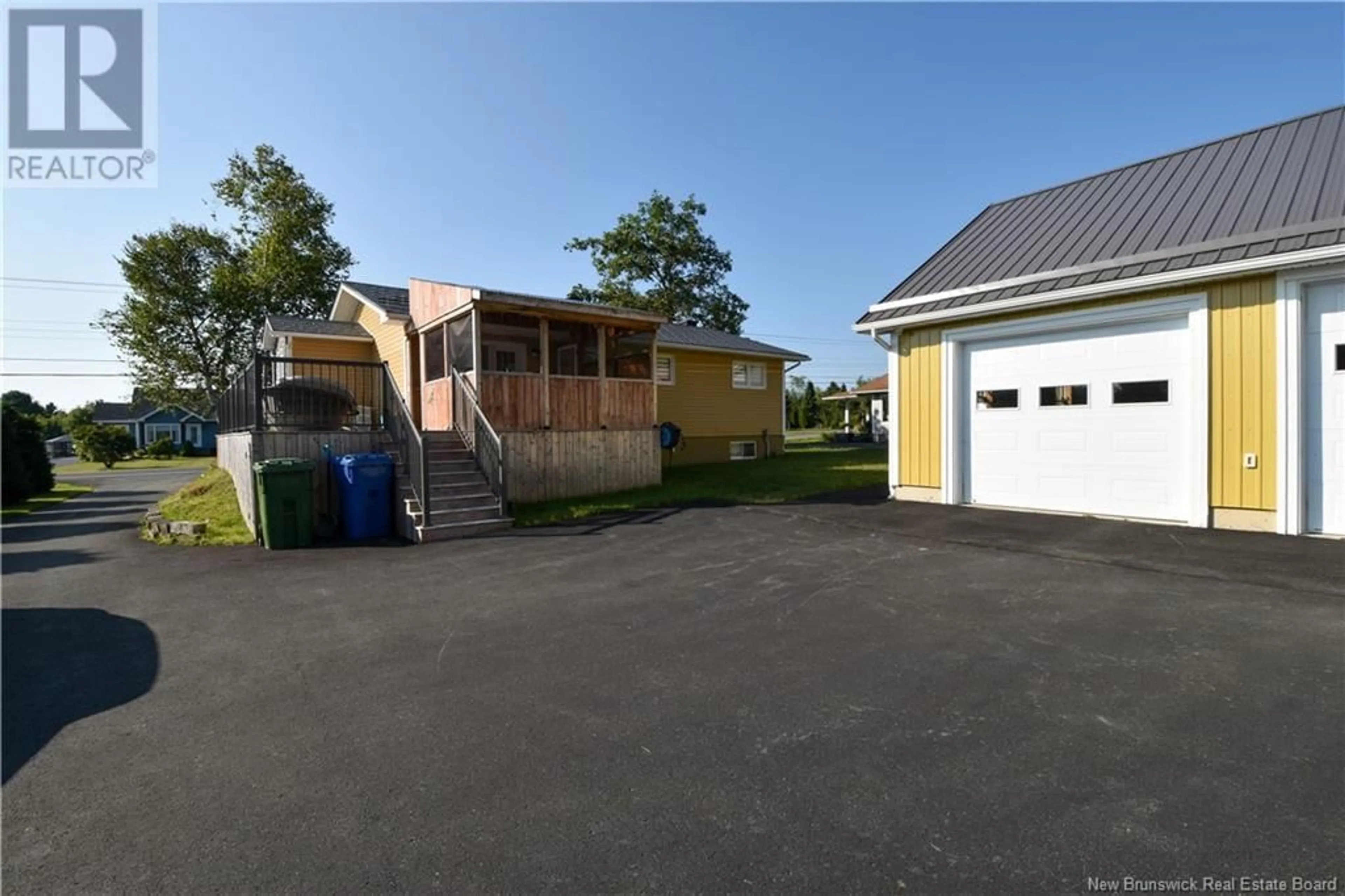 Frontside or backside of a home, the street view for 791 Saulnier Ouest, Canton Des Basques New Brunswick E1X2G6