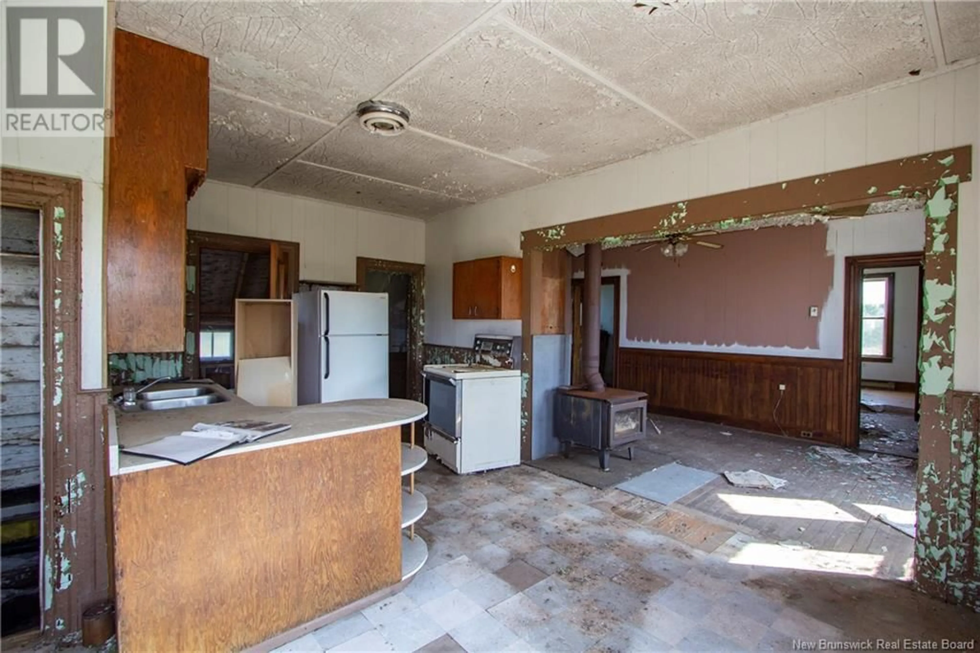 Kitchen, unknown floor, cottage for 50 Immigrant Road, Malden New Brunswick E4M1W7