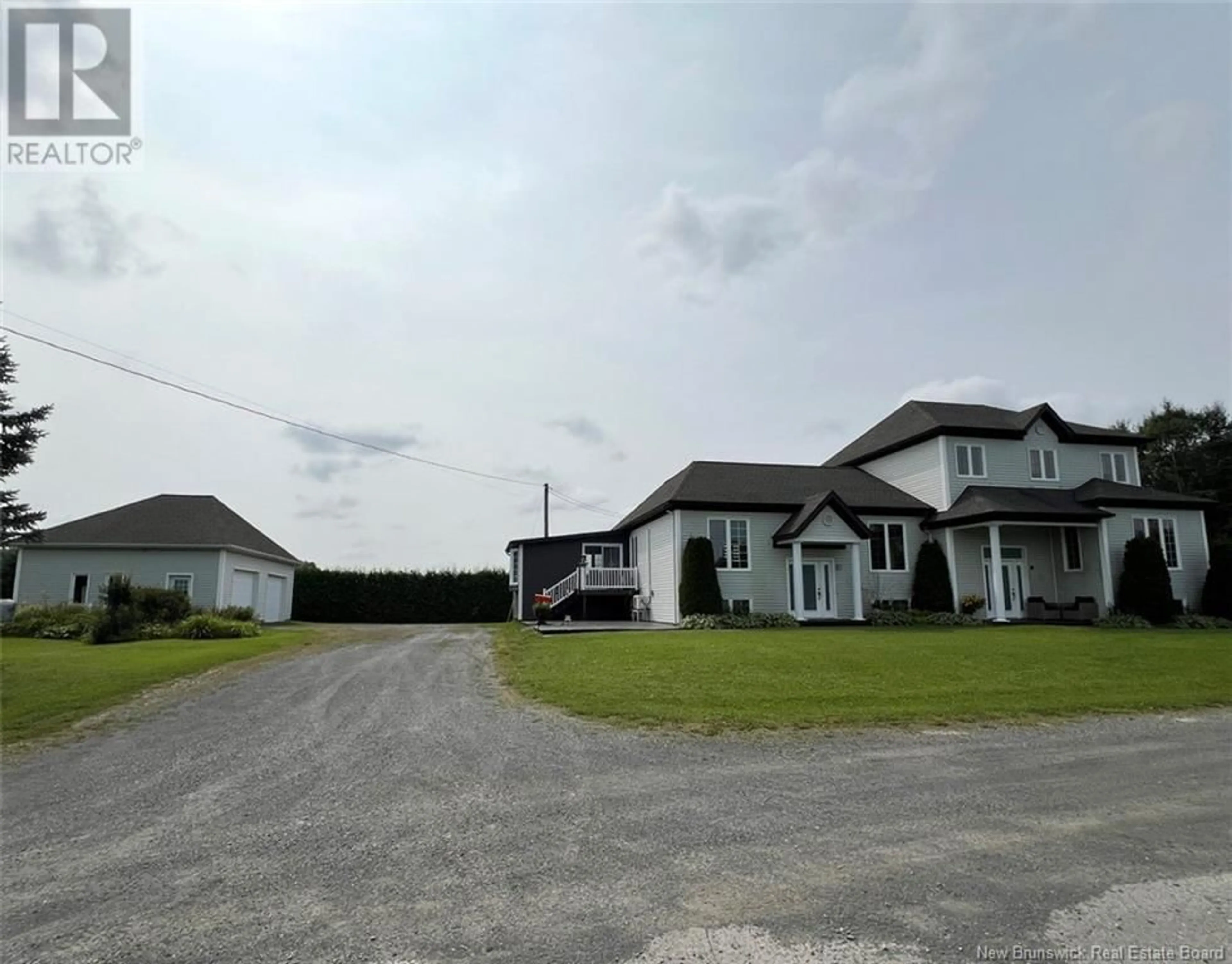 Frontside or backside of a home, the street view for 43 - 45 Turcotte Street, Saint-Quentin New Brunswick E8A2A8