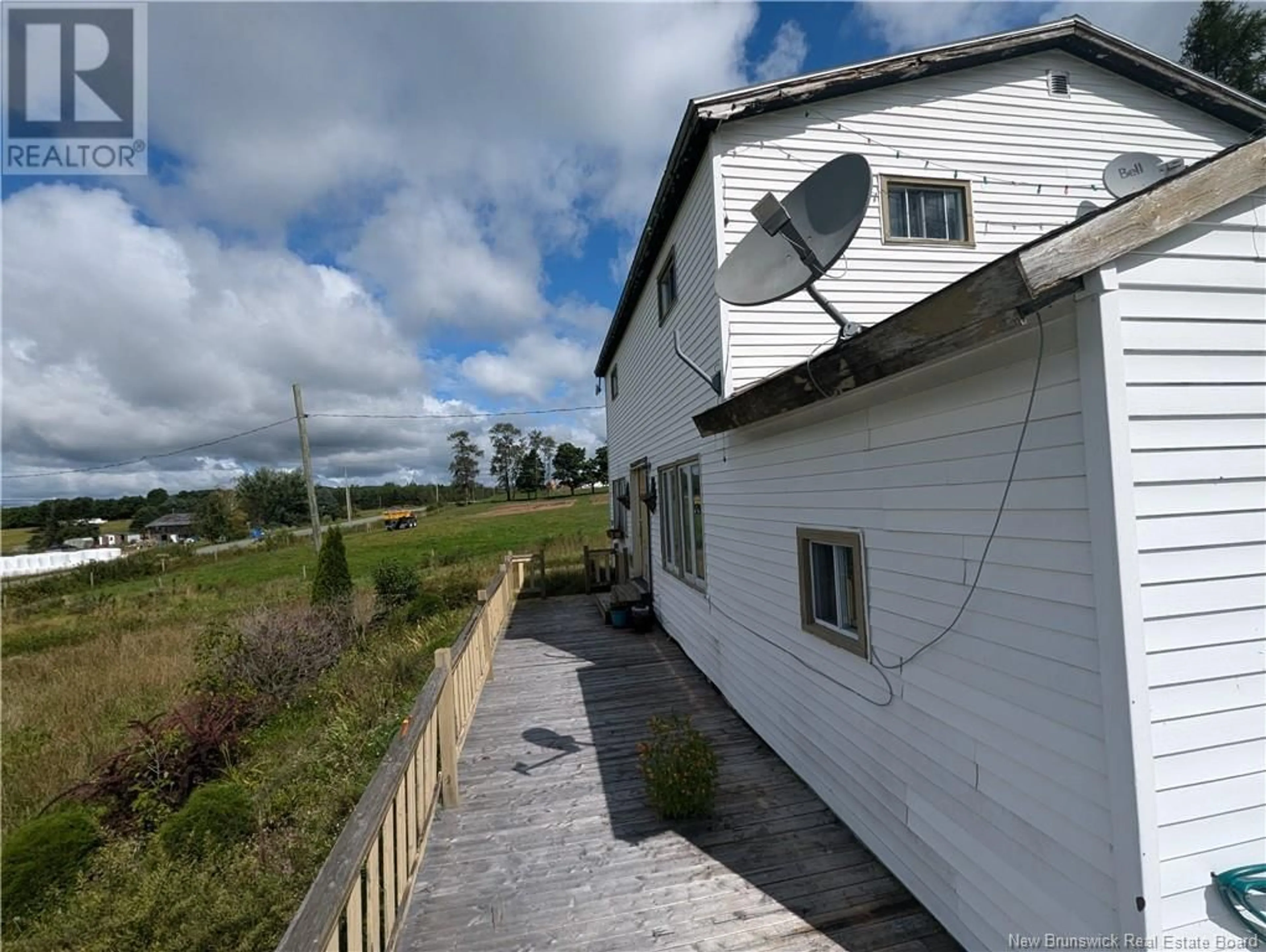 Frontside or backside of a home, the street view for 689 Knowlesville Road, Knowlesville New Brunswick E7L4N9