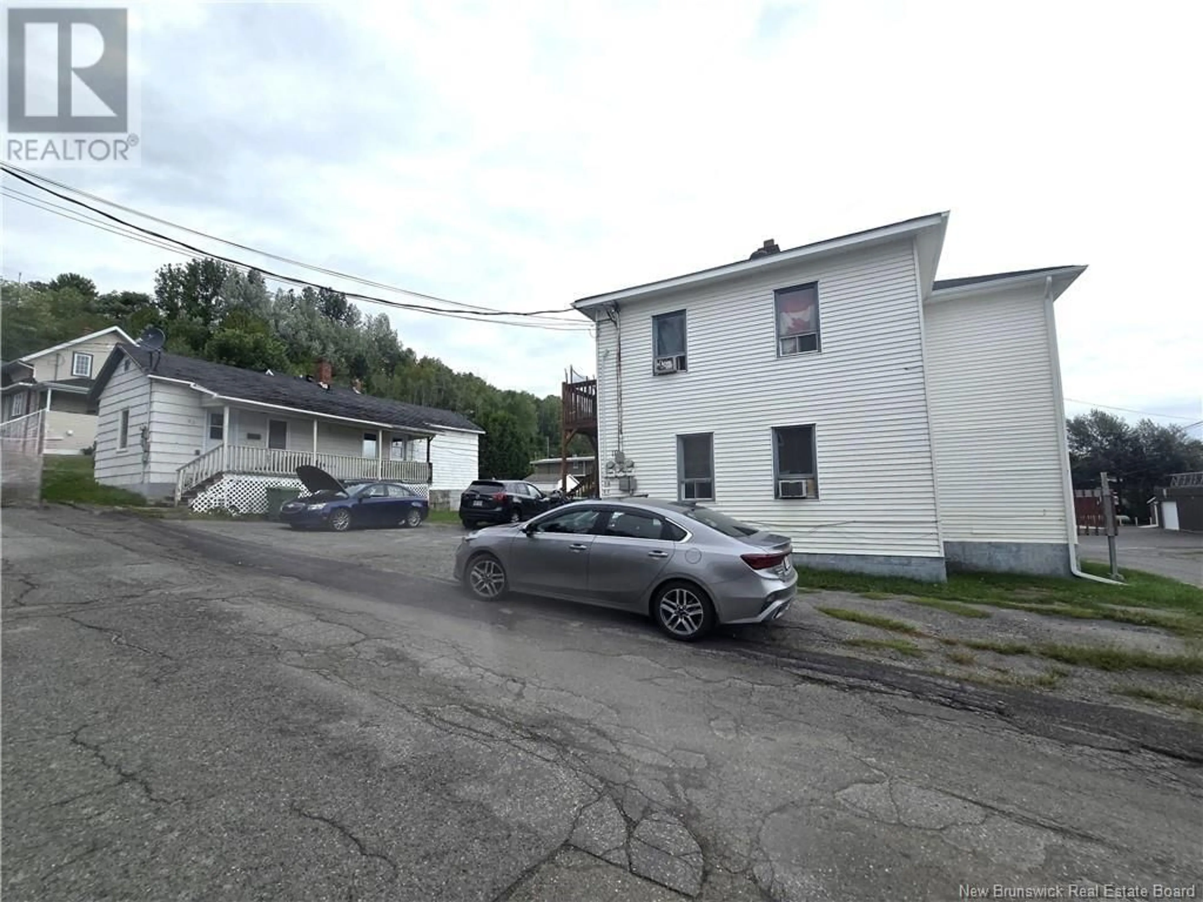 A pic from exterior of the house or condo, the street view for 17 23 Rosario Street, Edmundston New Brunswick E3V1M7