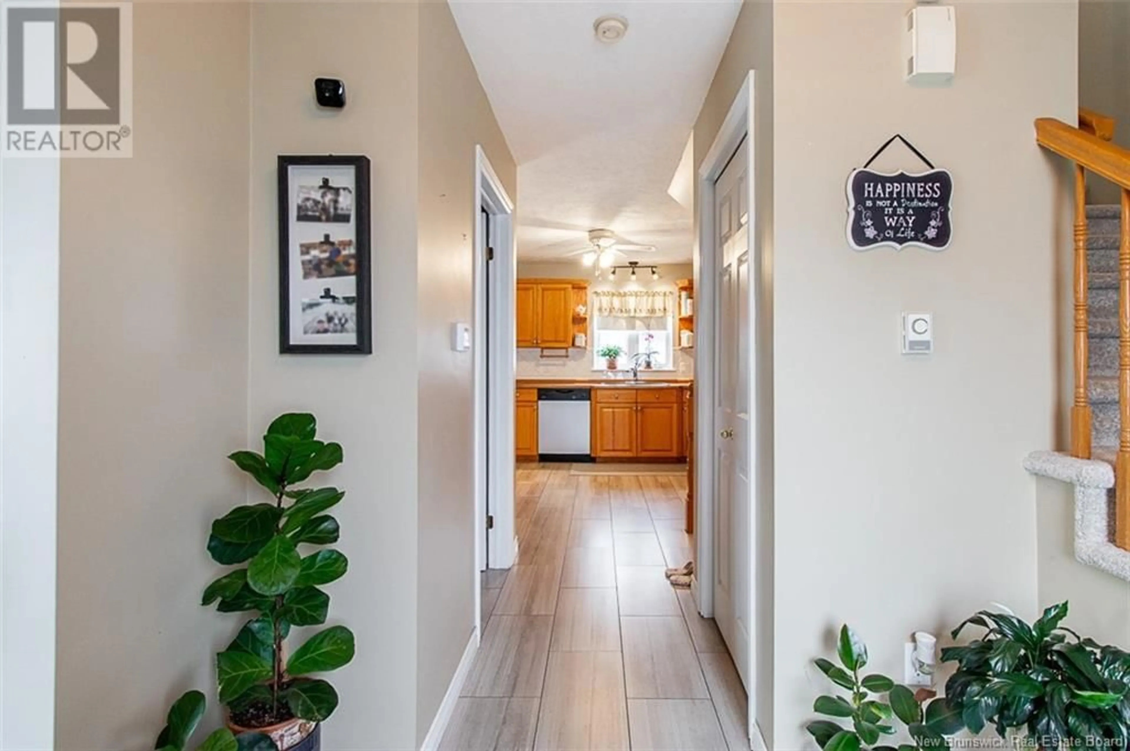 Indoor entryway, wood floors for 24 Greenhaven, Moncton New Brunswick E1G2H2