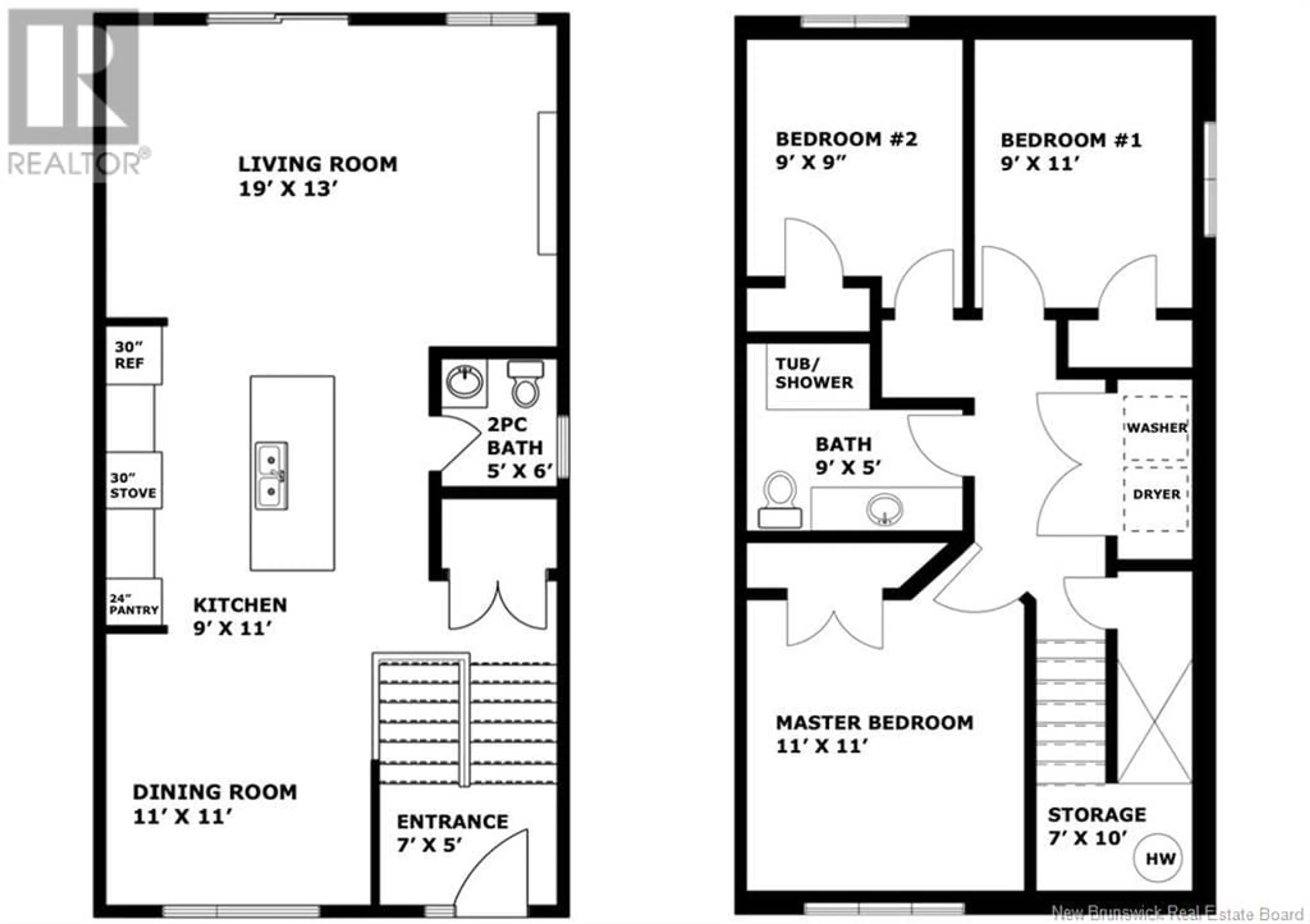 Floor plan for 124 Elsliger Street, Dieppe New Brunswick E1A8P5