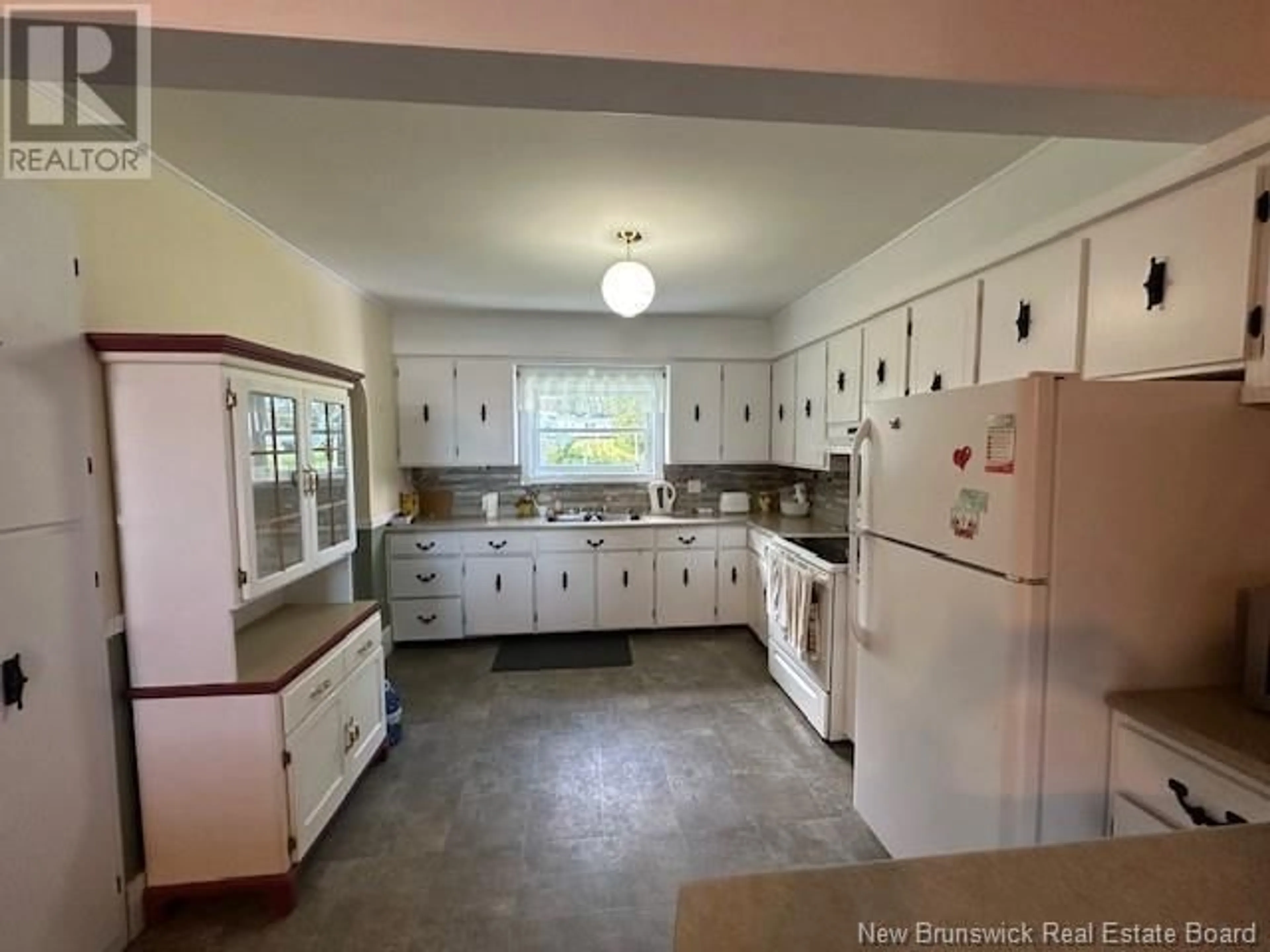 Standard kitchen, wood floors, cottage for 236 Chaleur Street, Charlo New Brunswick E8E2E9