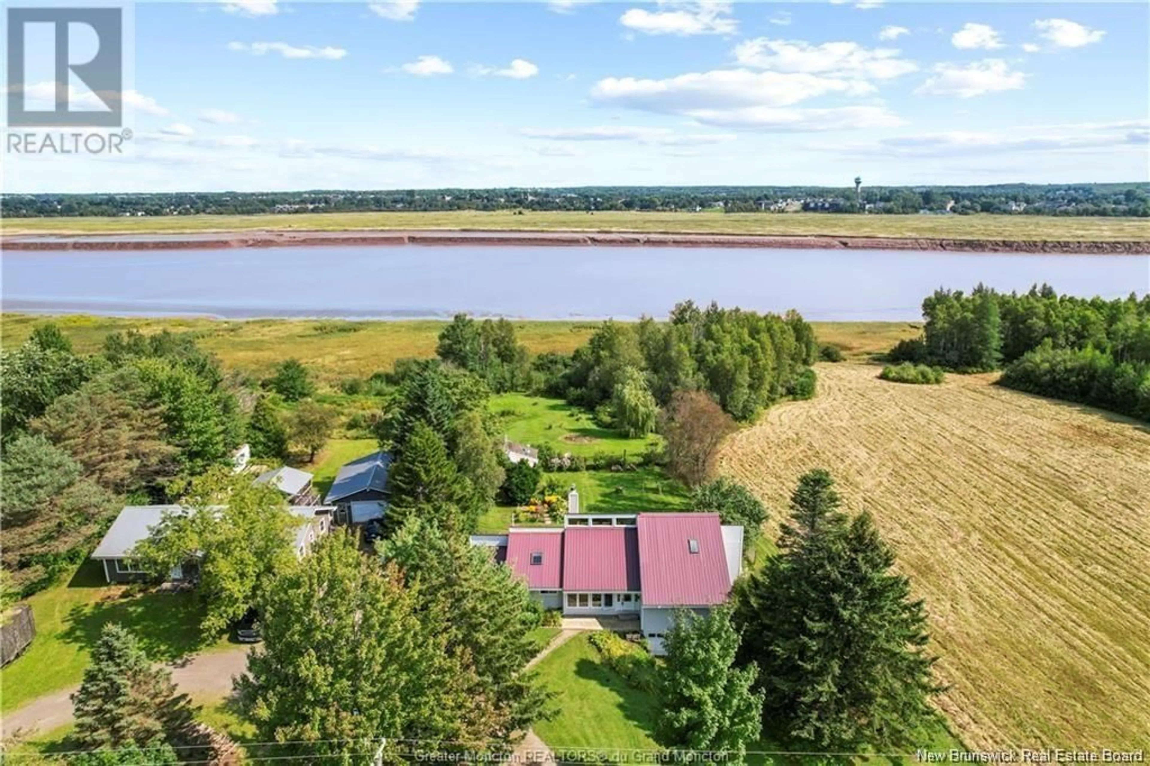 A pic from exterior of the house or condo, the view of lake or river for 1067 Route 114, Lower Coverdale New Brunswick E1J1A1