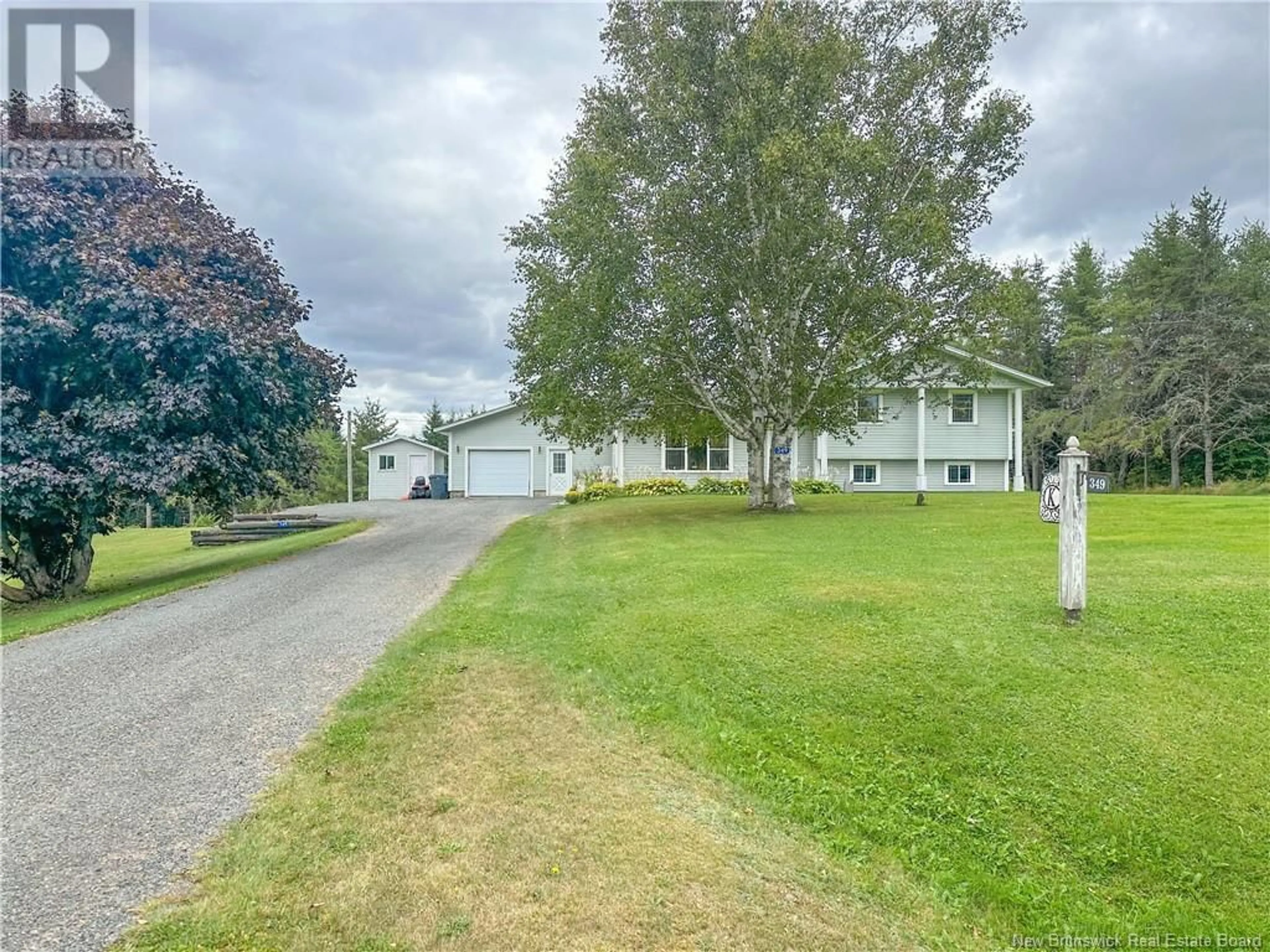 Frontside or backside of a home, the street view for 349 Estey Road, Waterville New Brunswick E7P1H8