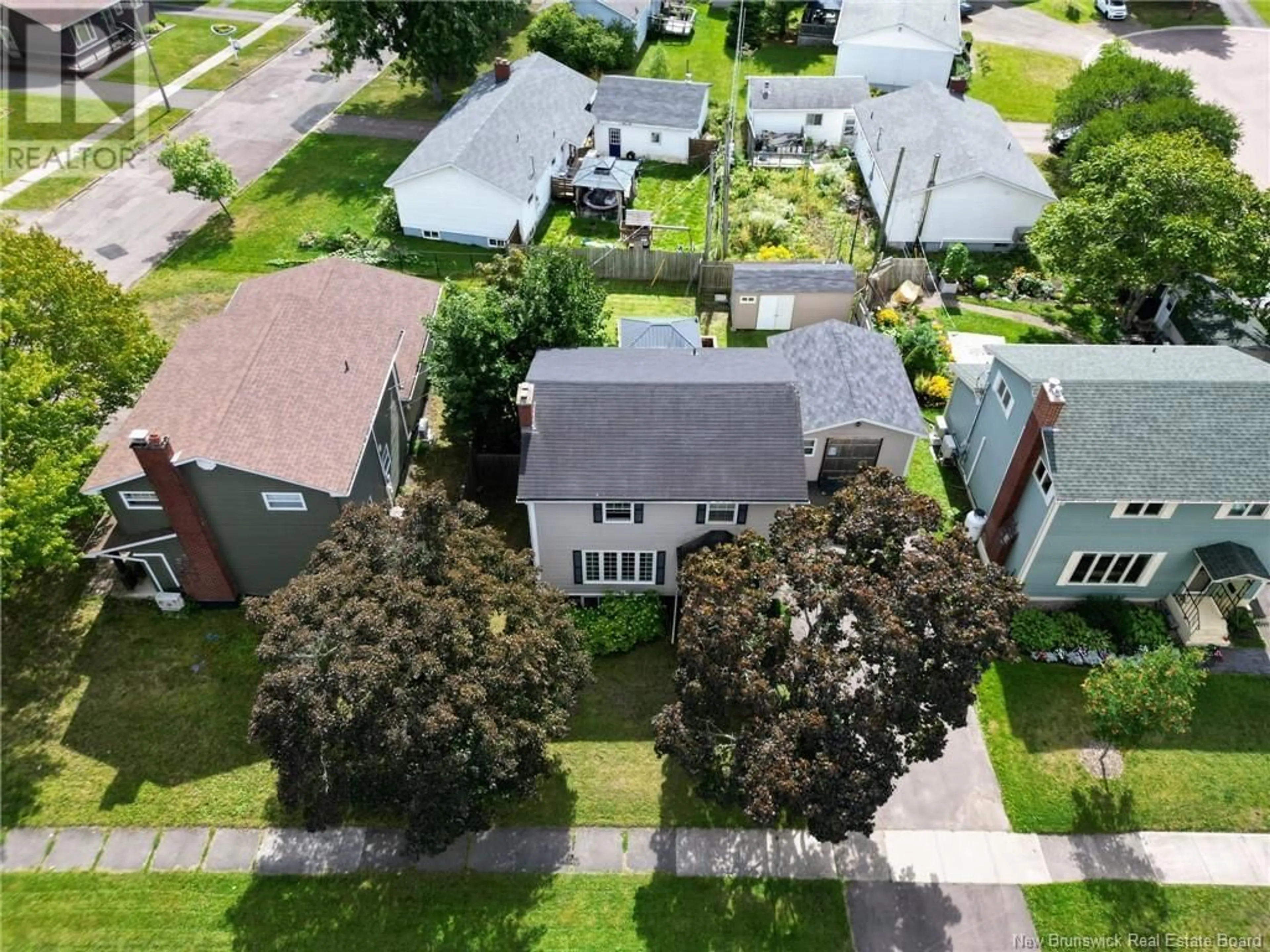 Frontside or backside of a home, the street view for 67 Eastwood Avenue, Moncton New Brunswick E1A3P3