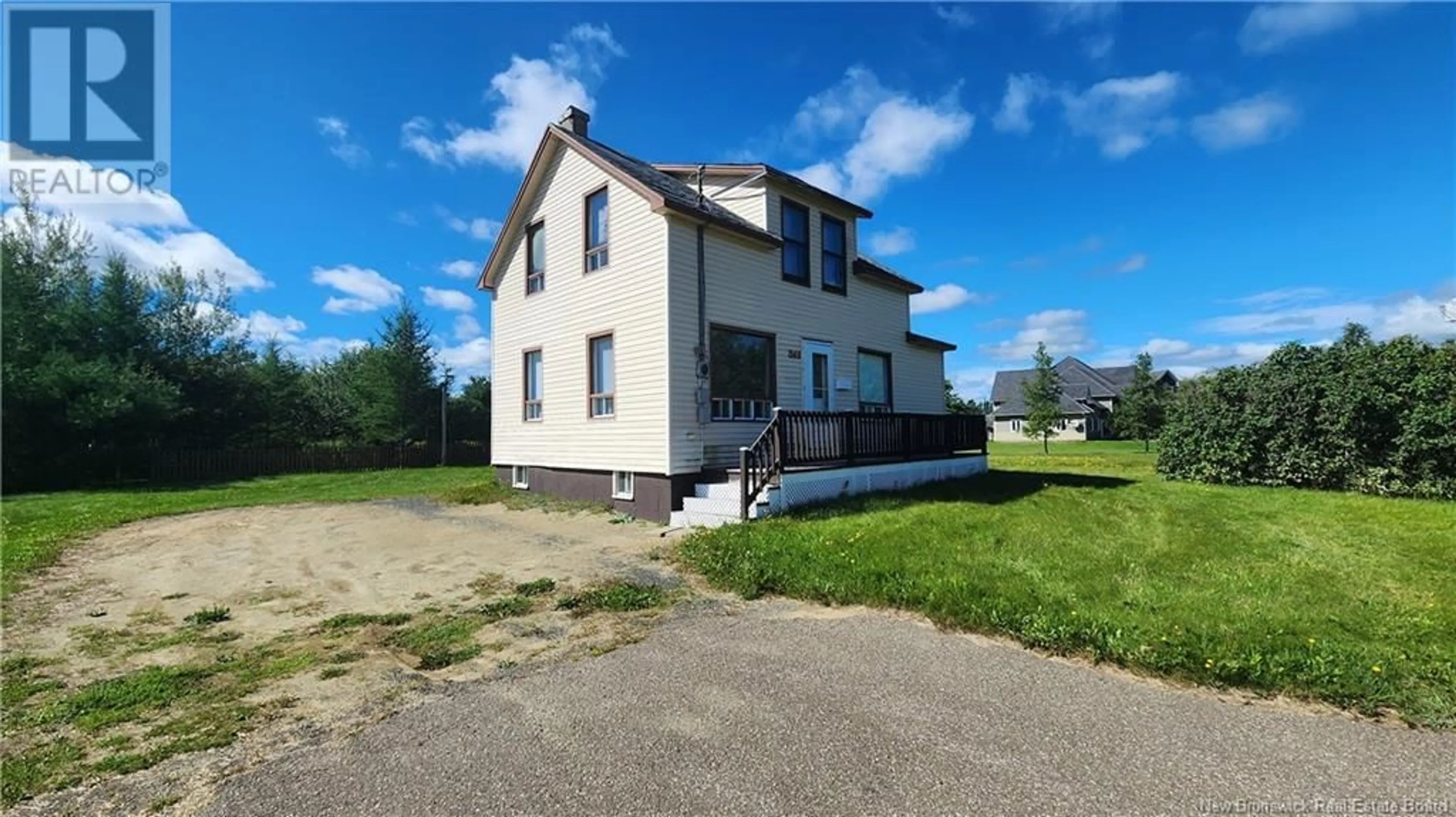 Frontside or backside of a home, the front or back of building for 340 Dignard Street, Tracadie New Brunswick E1X1A2