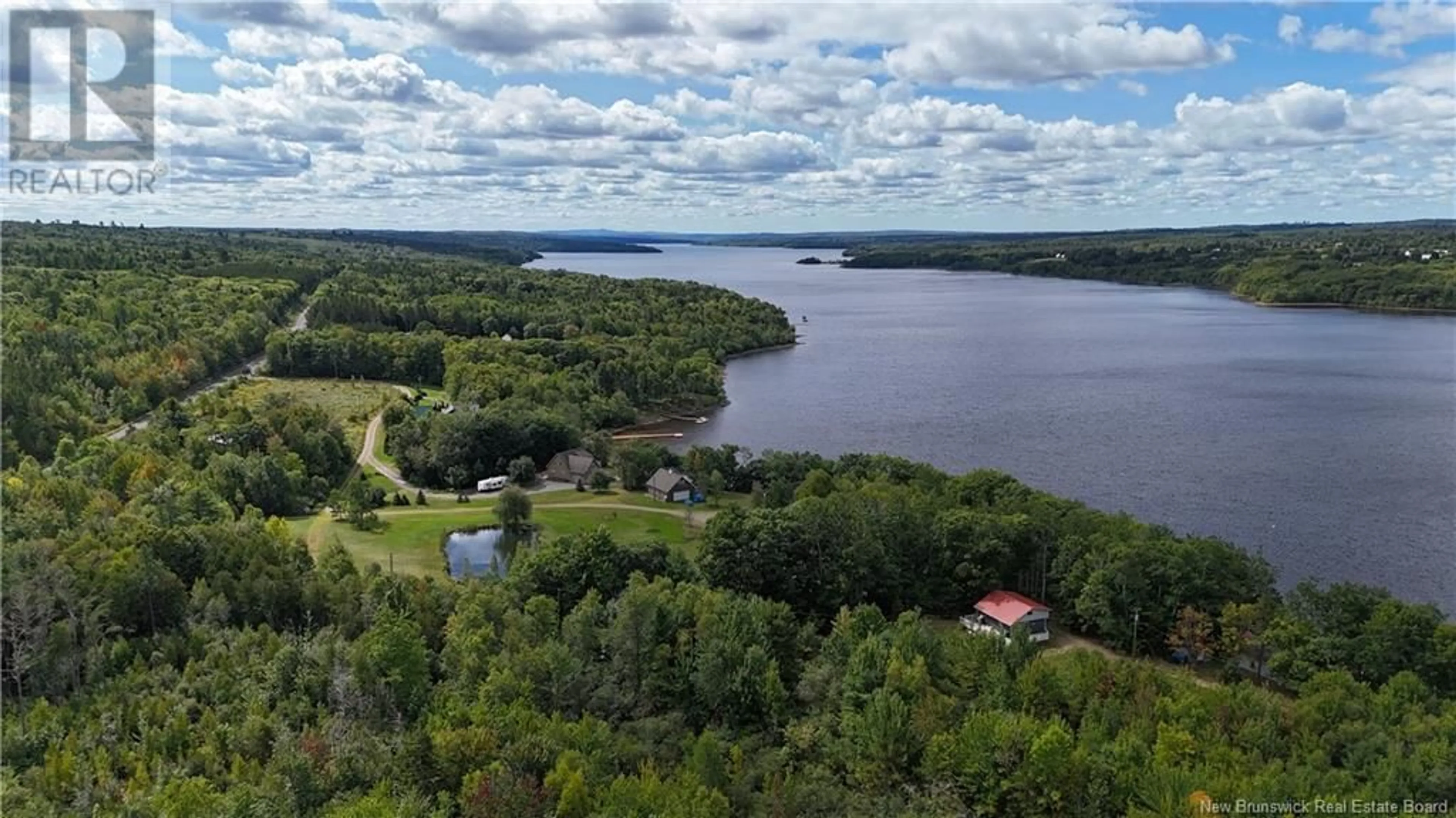 A pic from exterior of the house or condo, the view of lake or river for 23 Holland Lane, Cambridge-Narrows New Brunswick E4C4P8