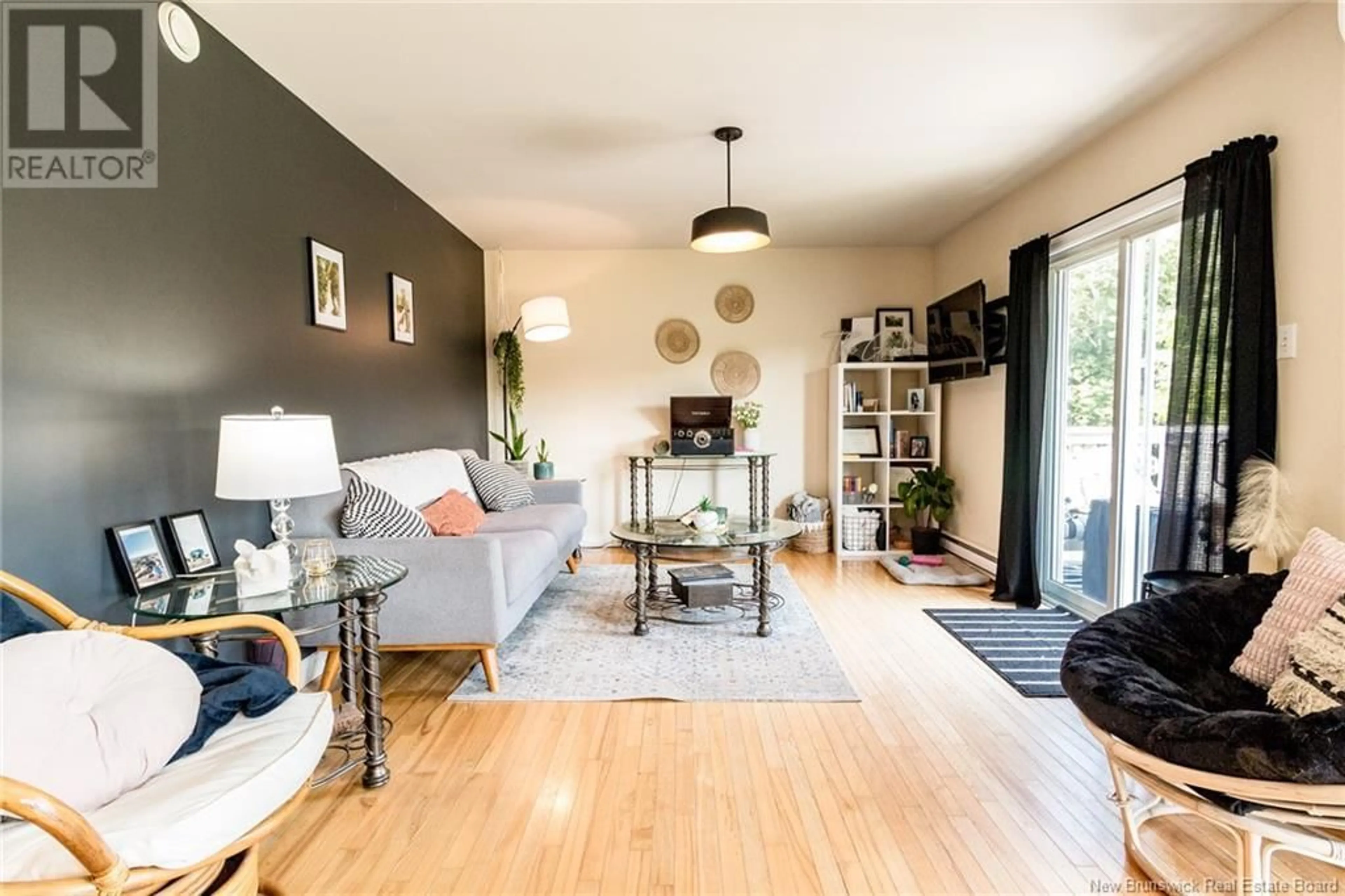 Living room, wood floors for 145 Highland Drive, Hampton New Brunswick E5N5C6