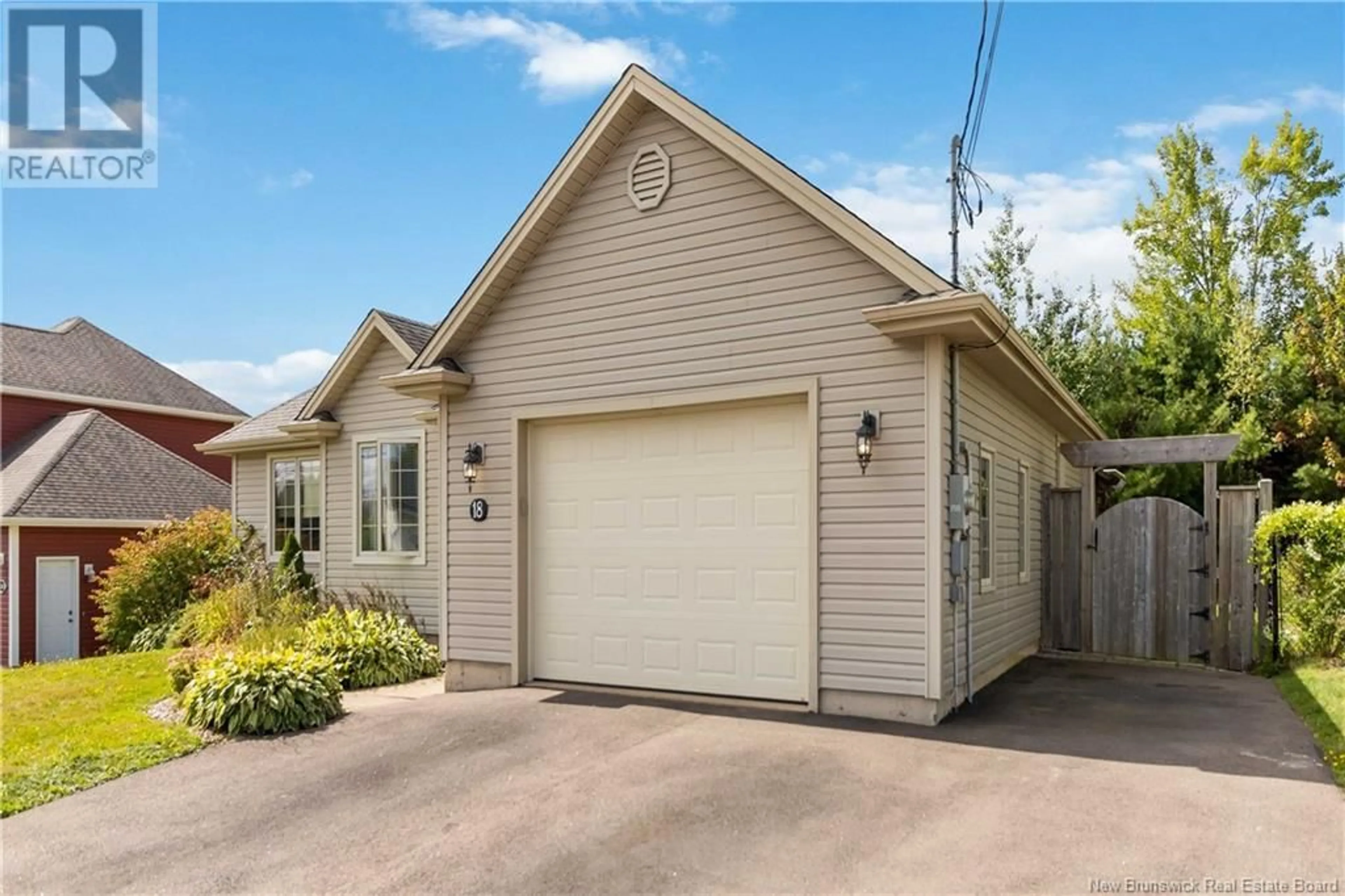 Frontside or backside of a home, cottage for 18 Heathwood Street, Moncton New Brunswick E1A8W8