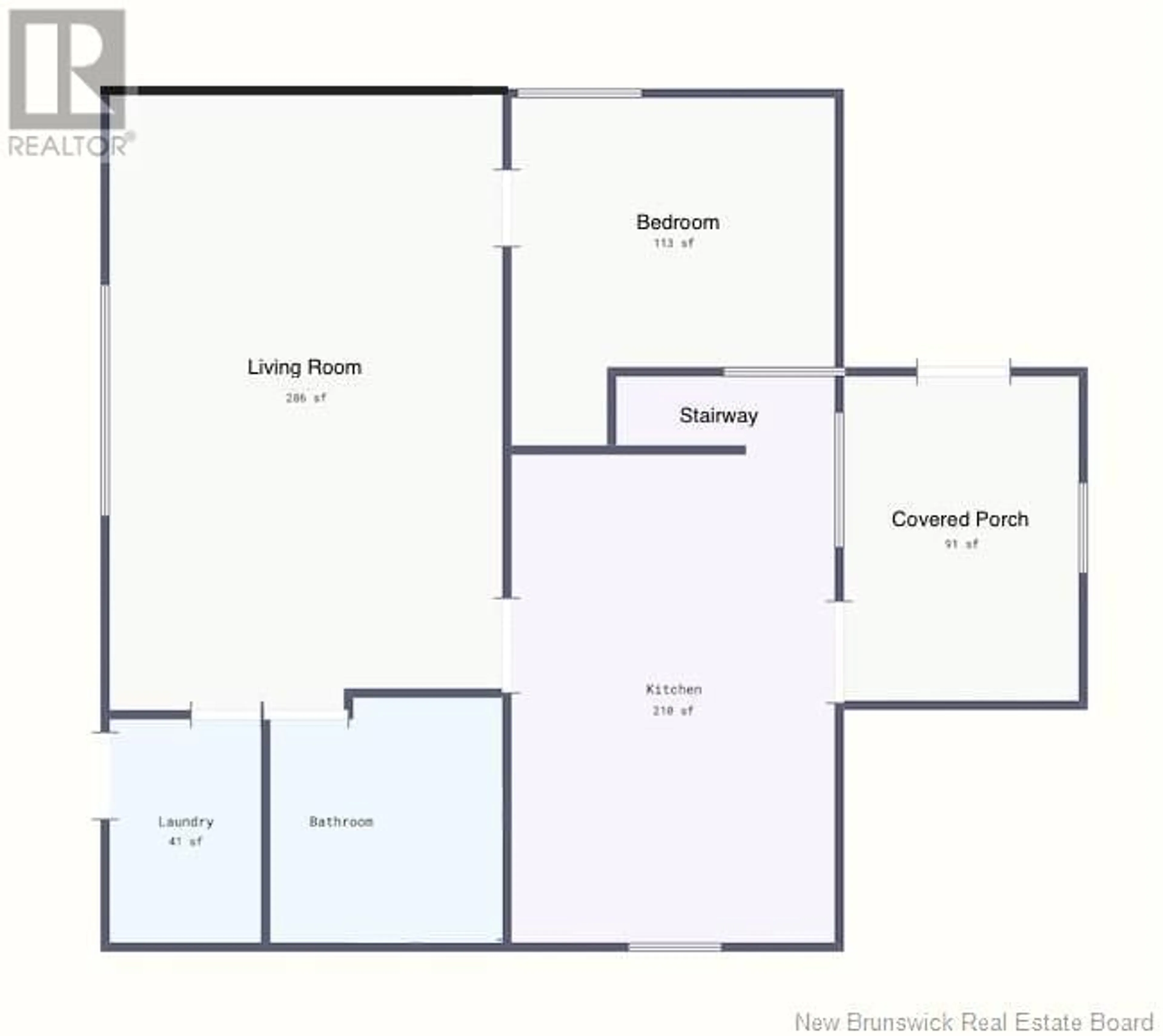 Floor plan for 6386 Route 10, Upper Salmon Creek New Brunswick E3A1E1