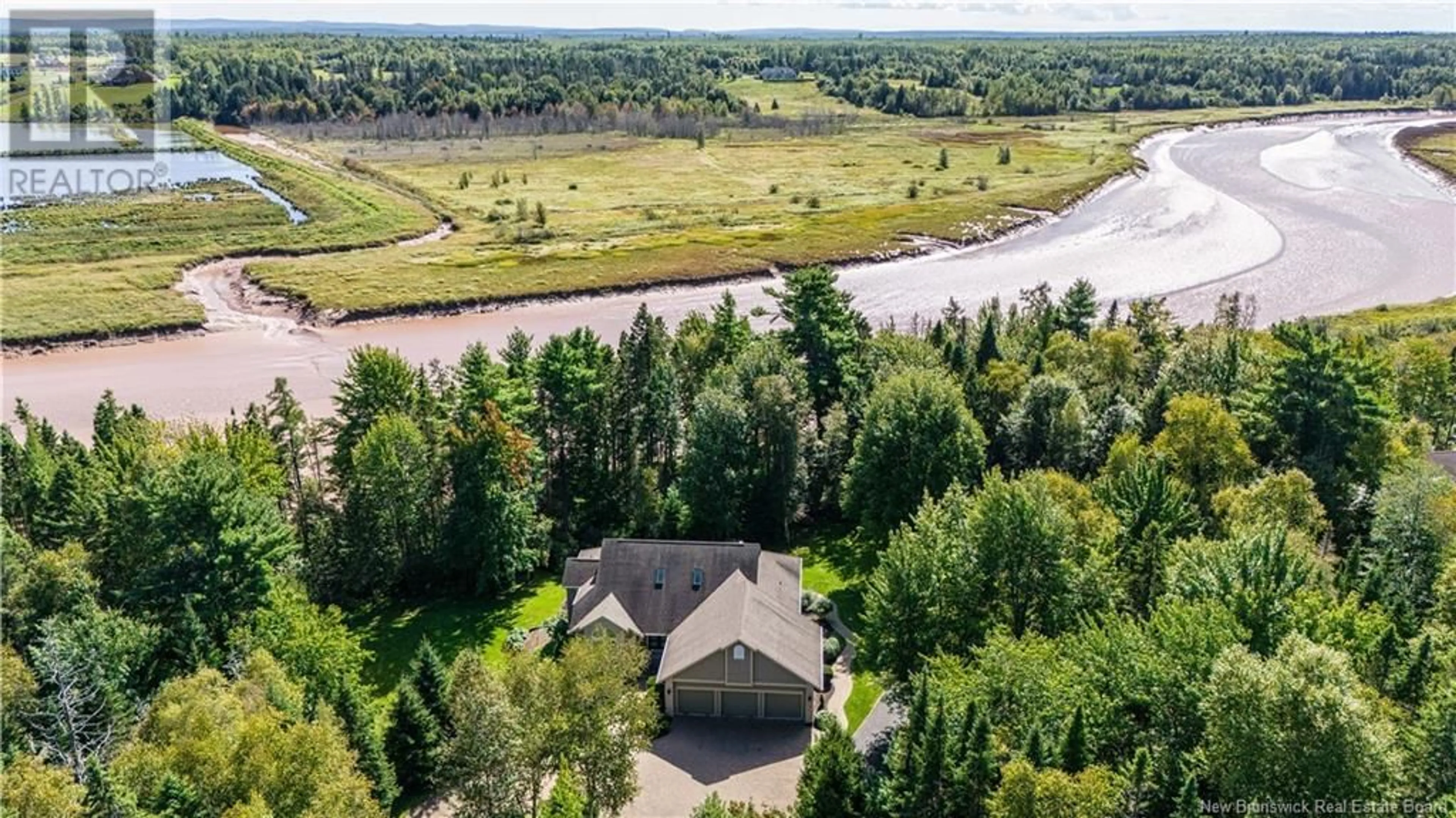 A pic from exterior of the house or condo, the view of lake or river for 84 Old Forest Road, Allison New Brunswick E1G4V1