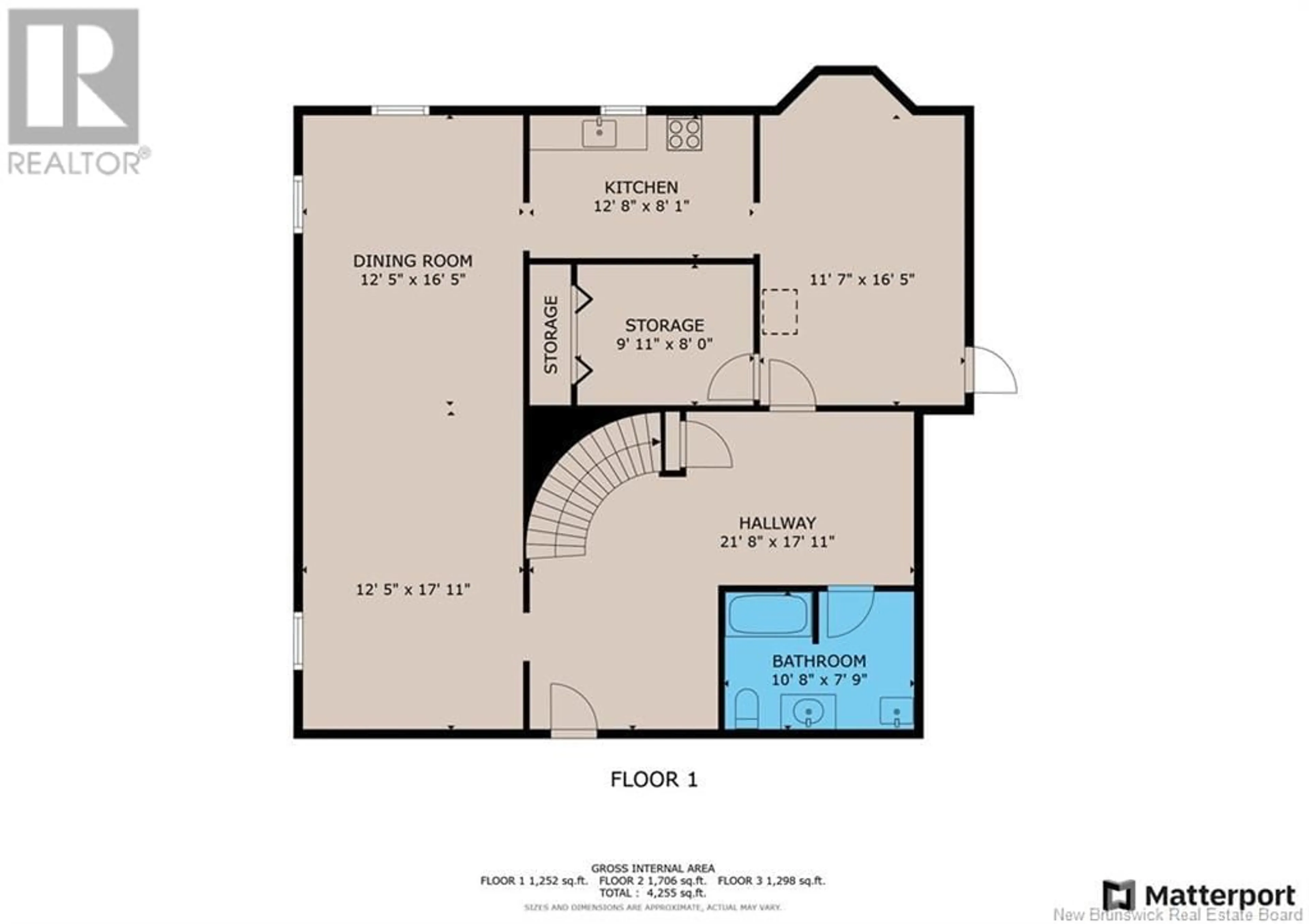 Floor plan for 26 Camden Crescent, Moncton New Brunswick E1E4J6