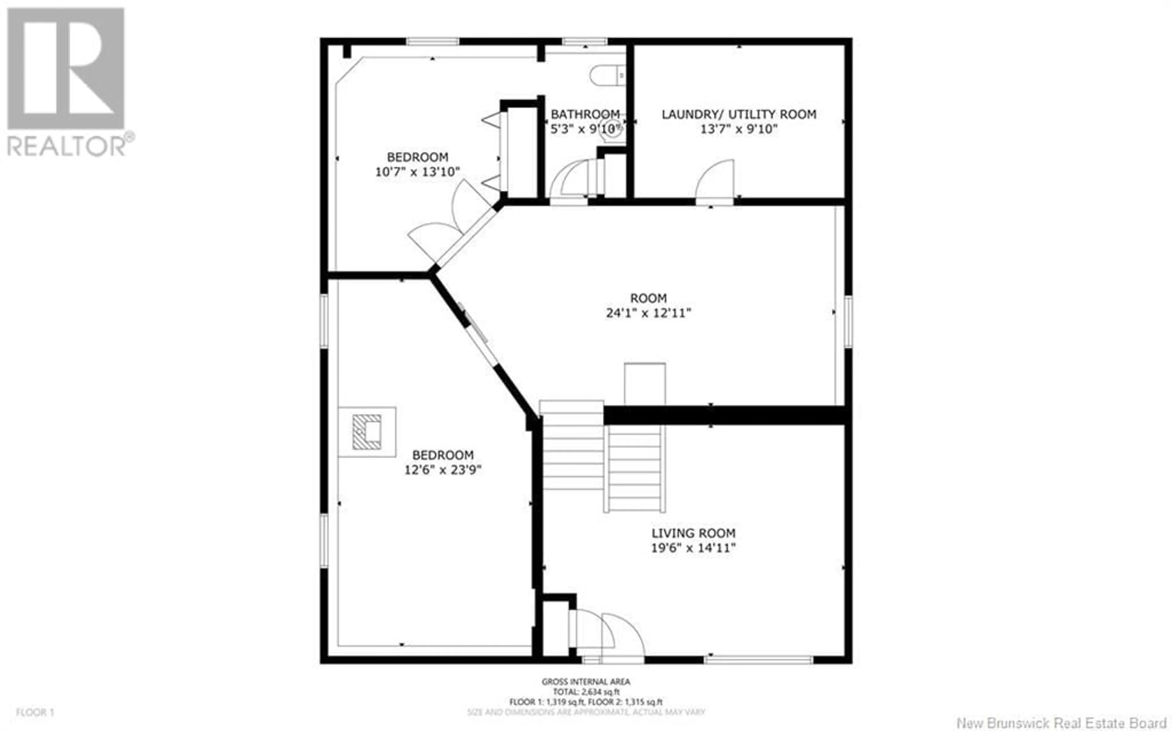 Floor plan for 15 LAUVINA BYE Road, Geary New Brunswick E2V3Y2