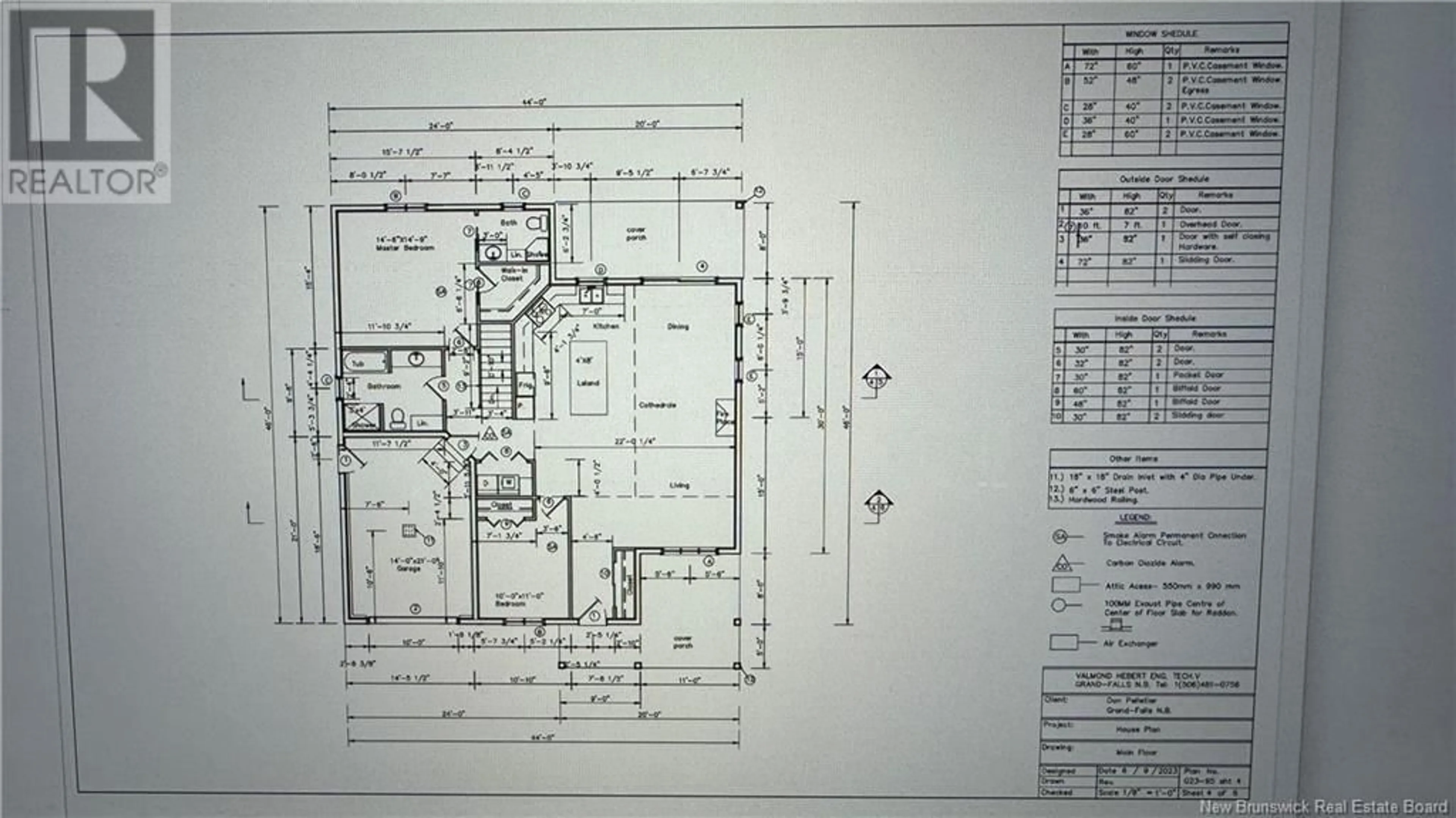 Floor plan for 658 Portage Street, Grand-Sault/Grand Falls New Brunswick E3Z1M7