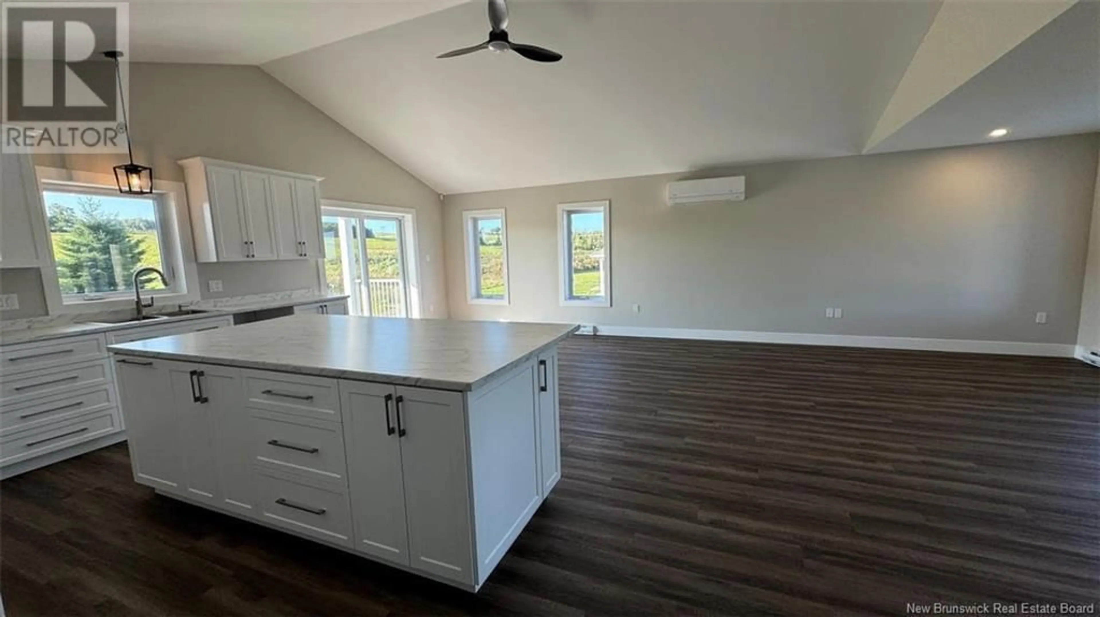 Open concept kitchen for 658 Portage Street, Grand-Sault/Grand Falls New Brunswick E3Z1M7