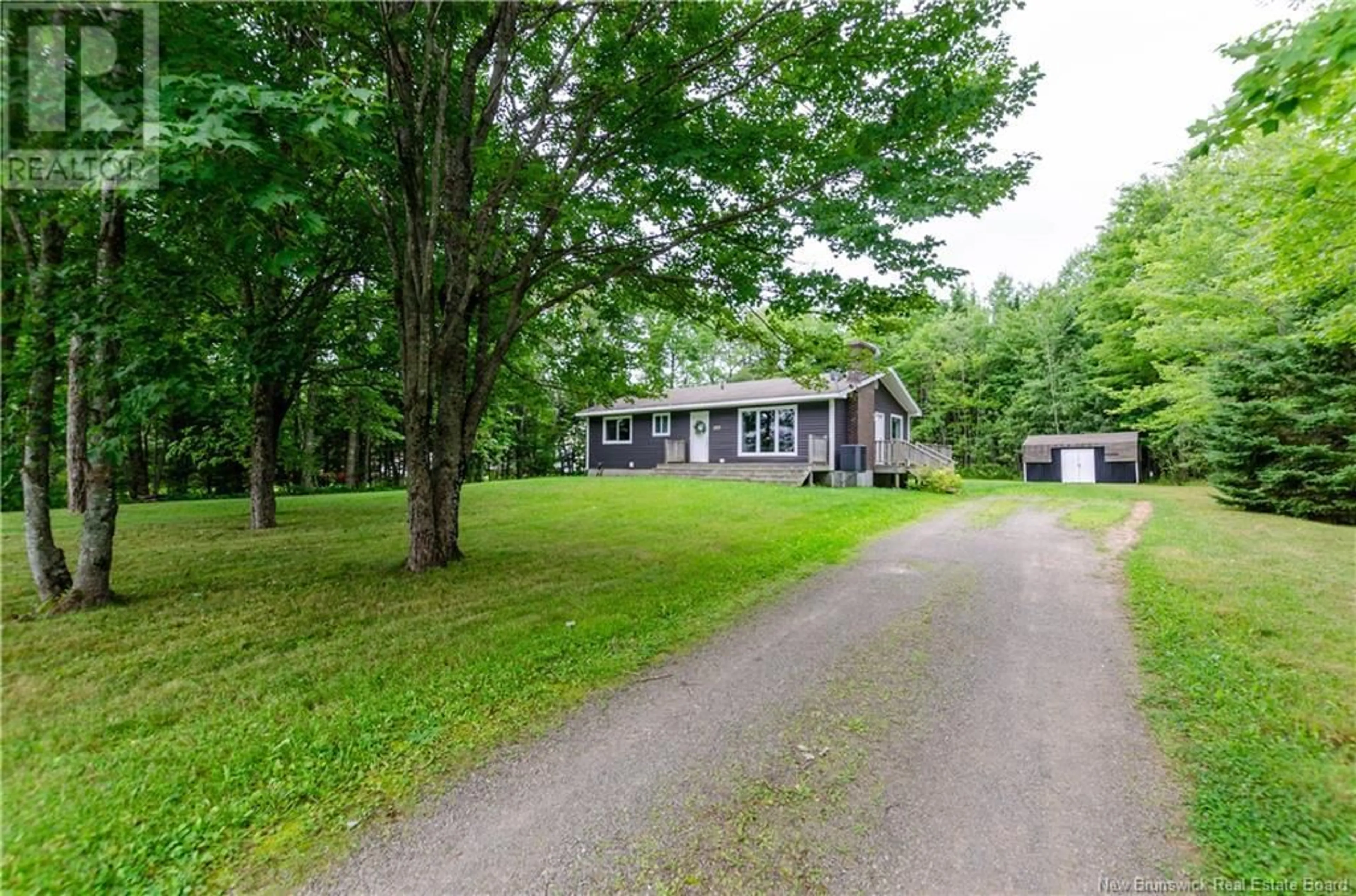 Patio, cottage for 207 Lower Mountain Road, Boundary Creek New Brunswick E1G4E6