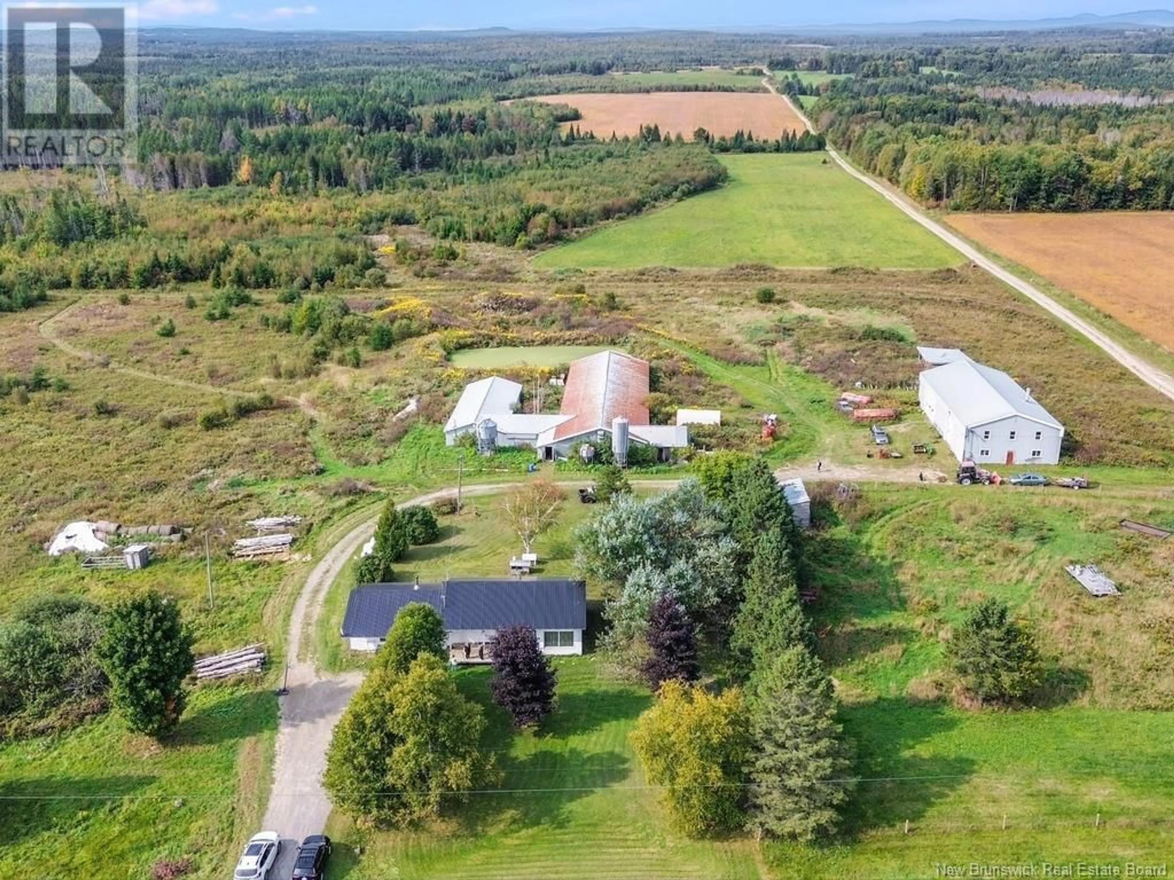 Frontside or backside of a home, cottage for 3539 550 Route, Long Settlement New Brunswick E7K1R9