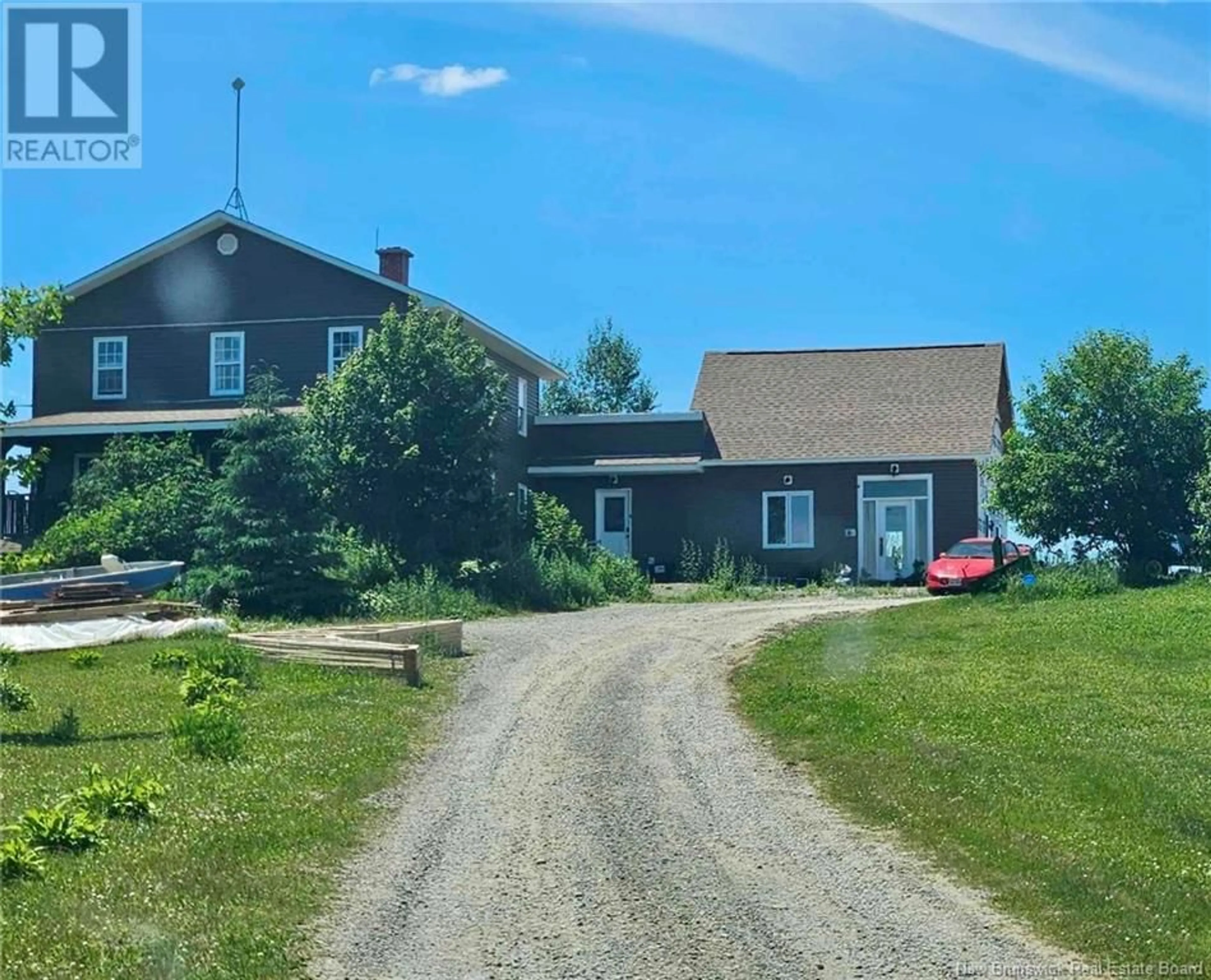 Frontside or backside of a home, the street view for 249 McCluskey Road, DSL de Grand-Sault/Falls New Brunswick E3Z1L1