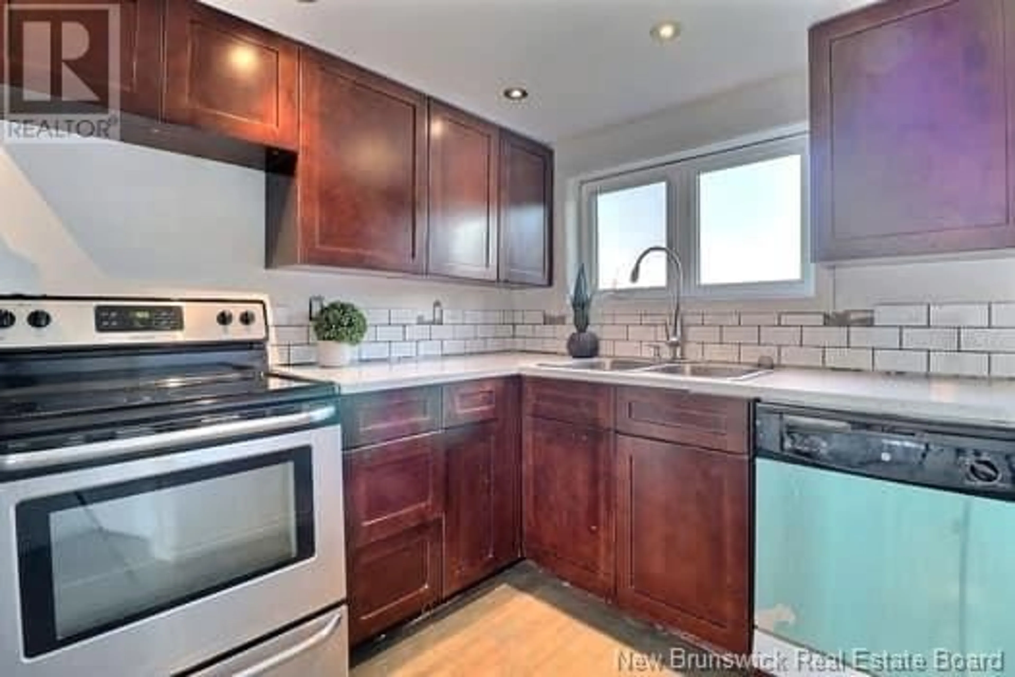 Standard kitchen, wood floors for 26 Salisbury Road, Moncton New Brunswick E1A1A4