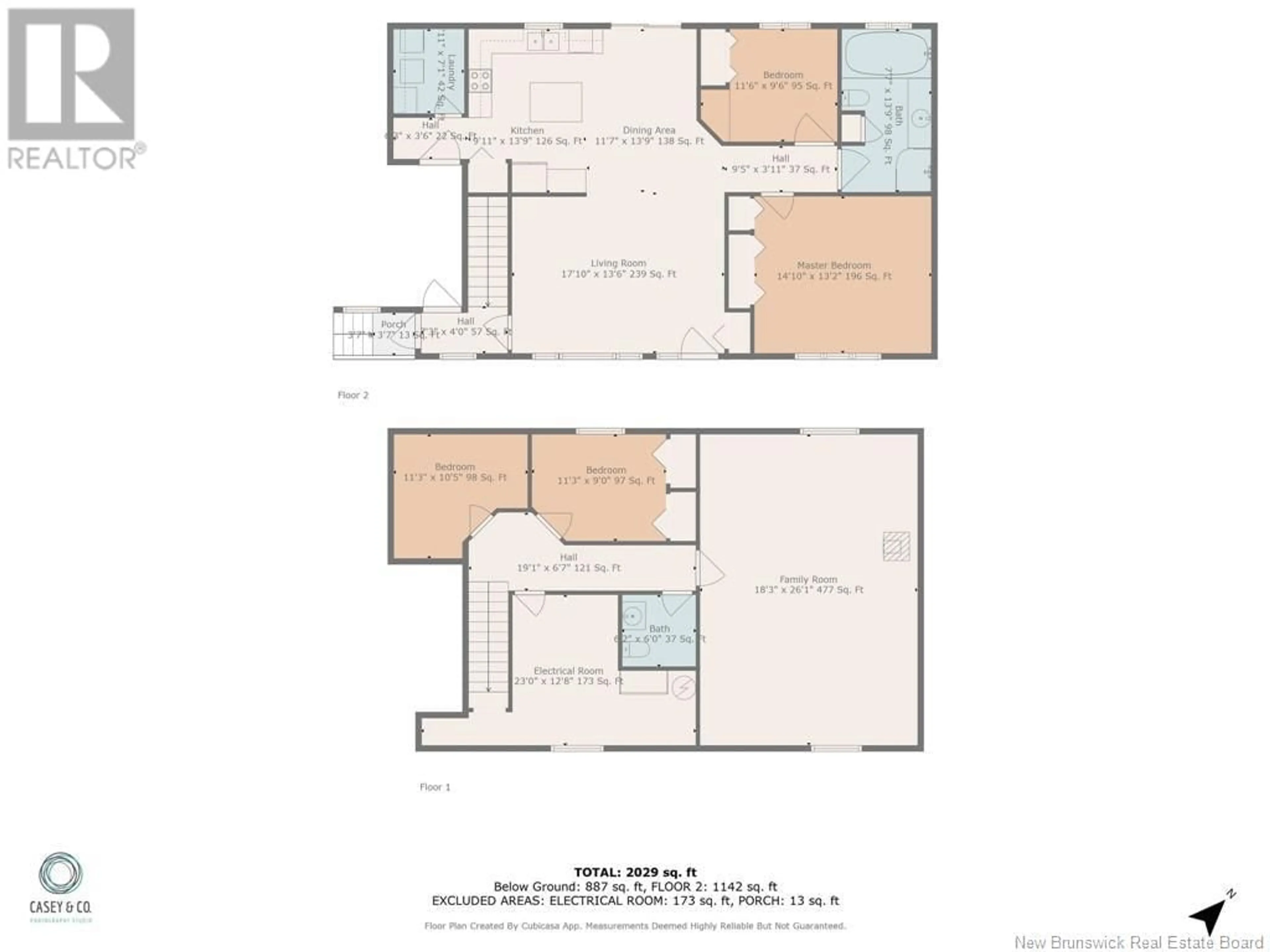 Floor plan for 107 Bois Joli, Bouctouche New Brunswick E4S2X3