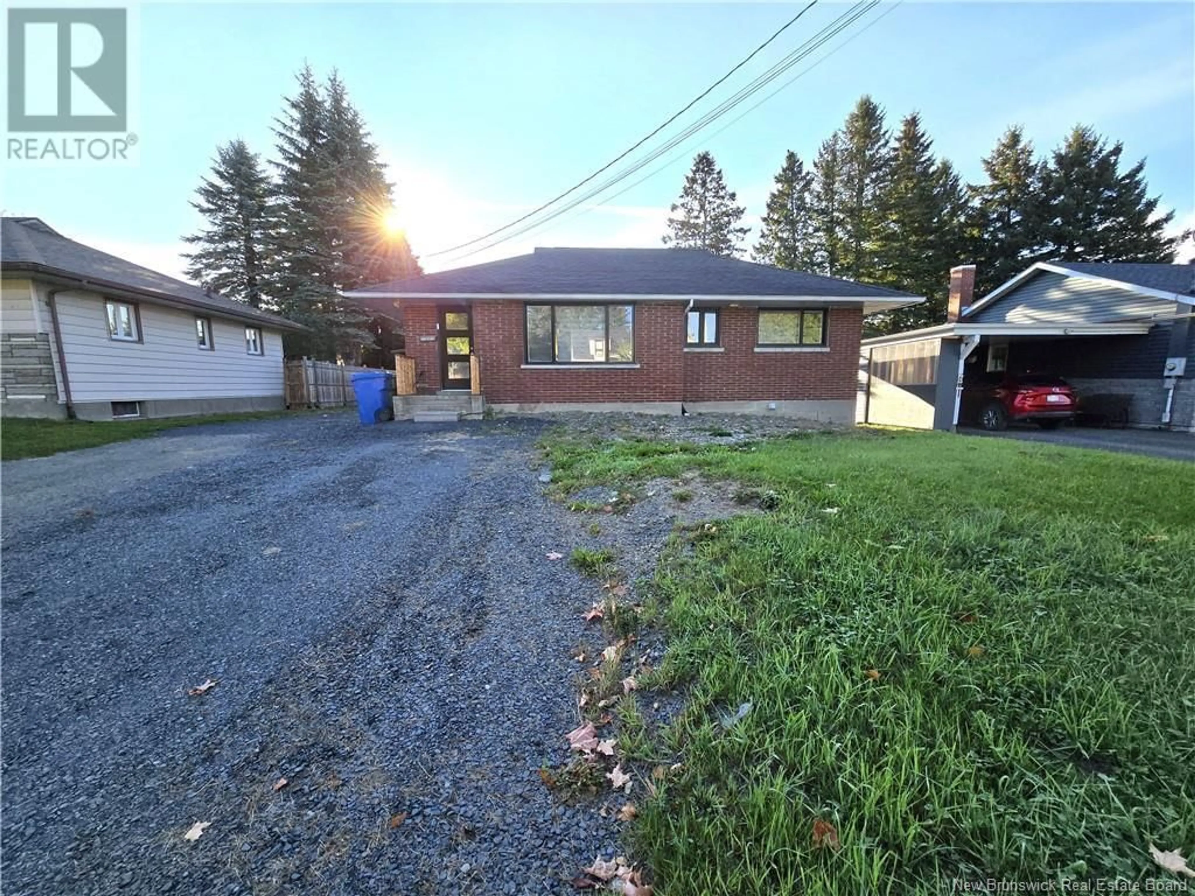 Frontside or backside of a home, the street view for 27 Lang Avenue, Edmundston New Brunswick E3V3H2