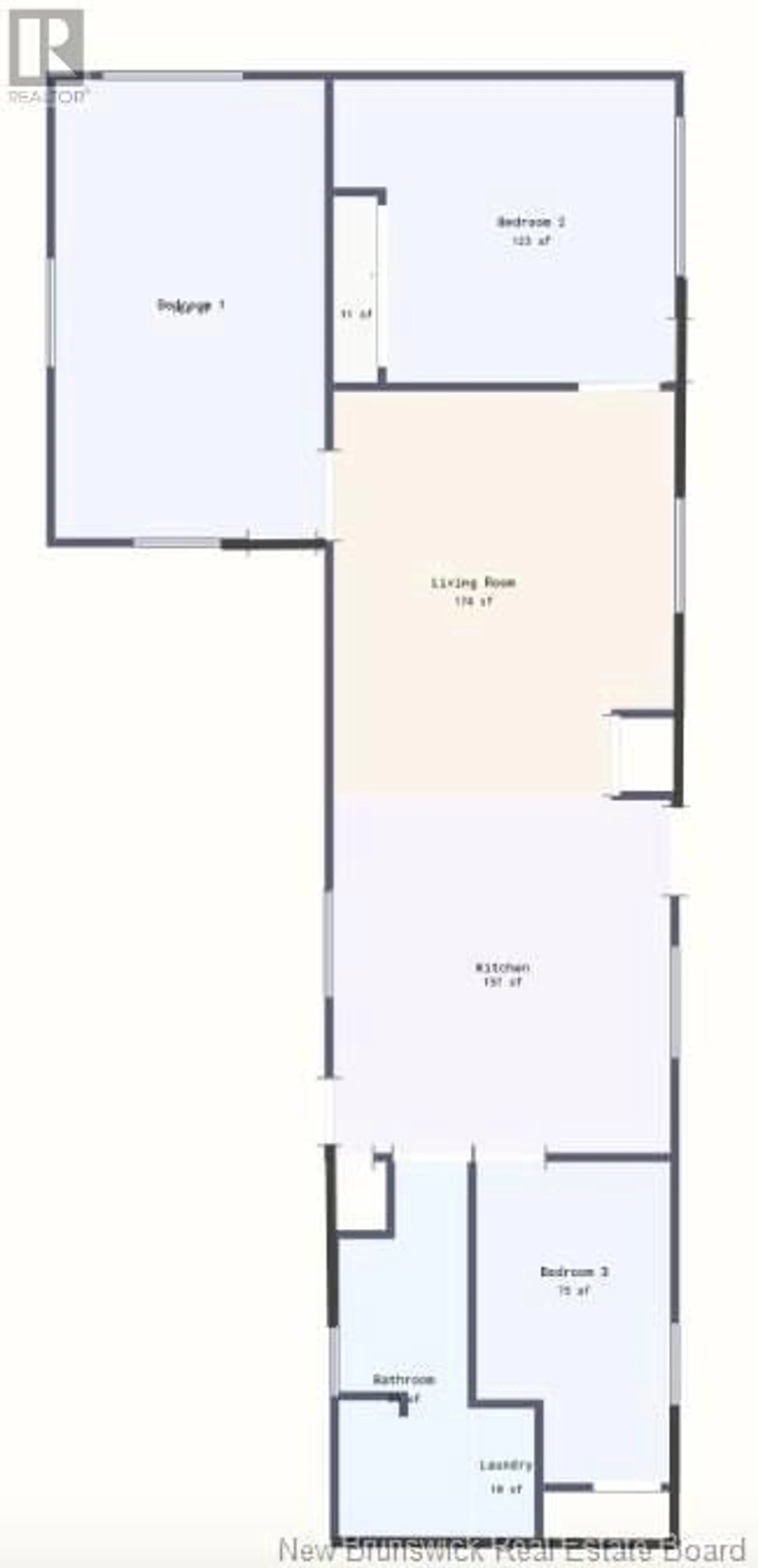 Floor plan for 1544 Pleasant Drive, Minto New Brunswick E4B2V9