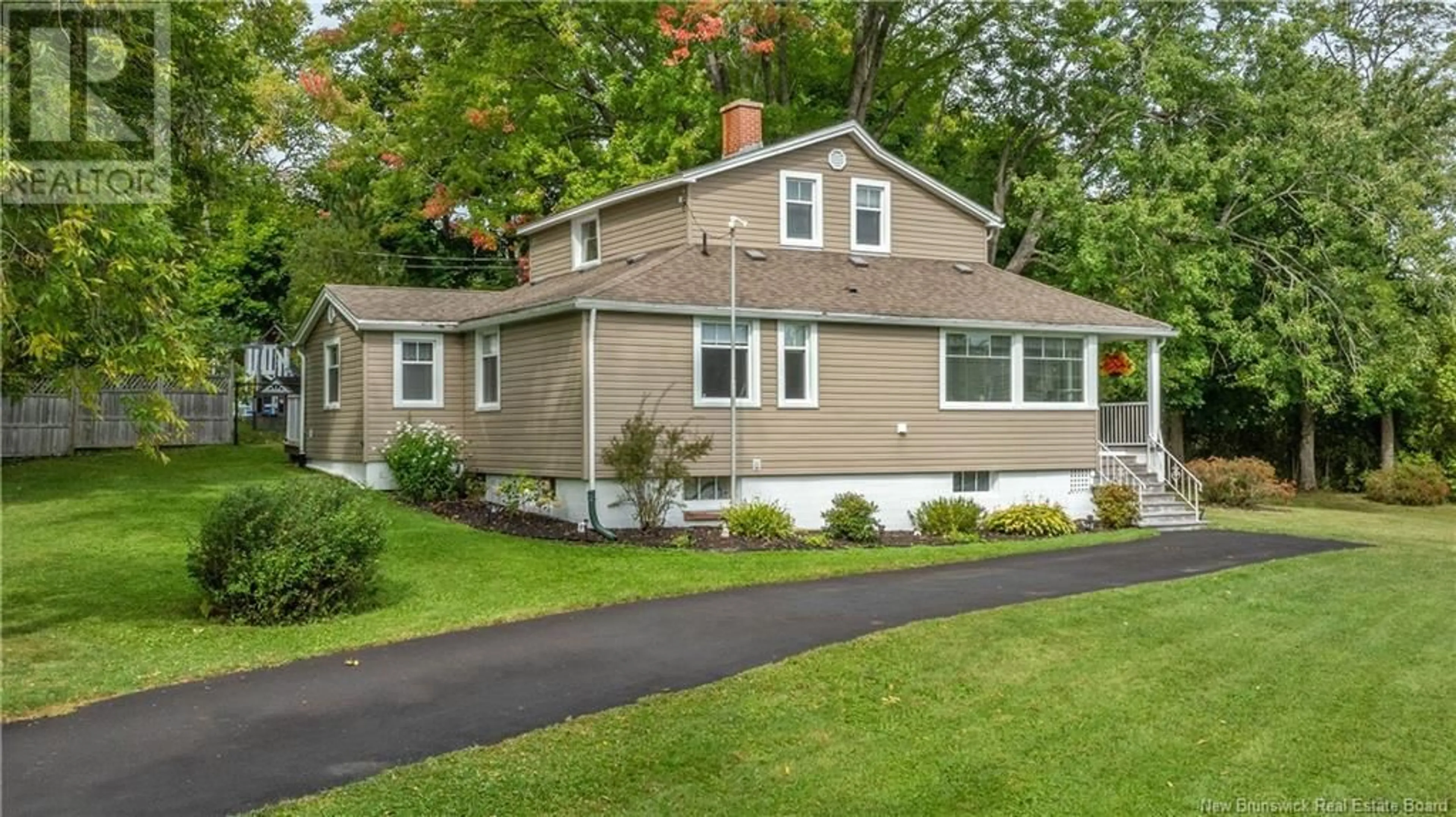 Home with vinyl exterior material for 15 Brandy Point Road, Saint John New Brunswick E5K2W5