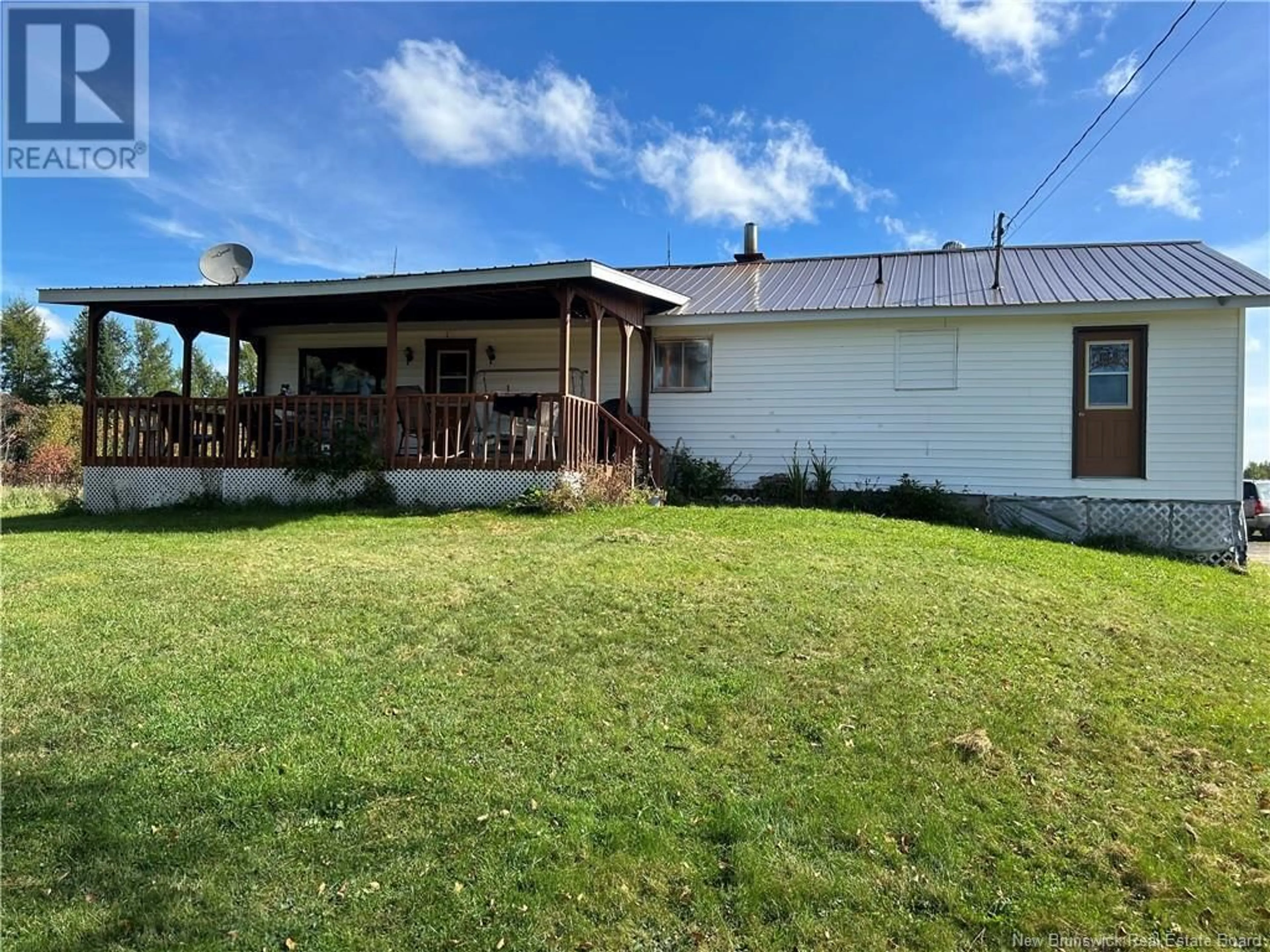 Frontside or backside of a home, the fenced backyard for 1185 Califorina Settlement Road, California Settlement New Brunswick E3Z1W6