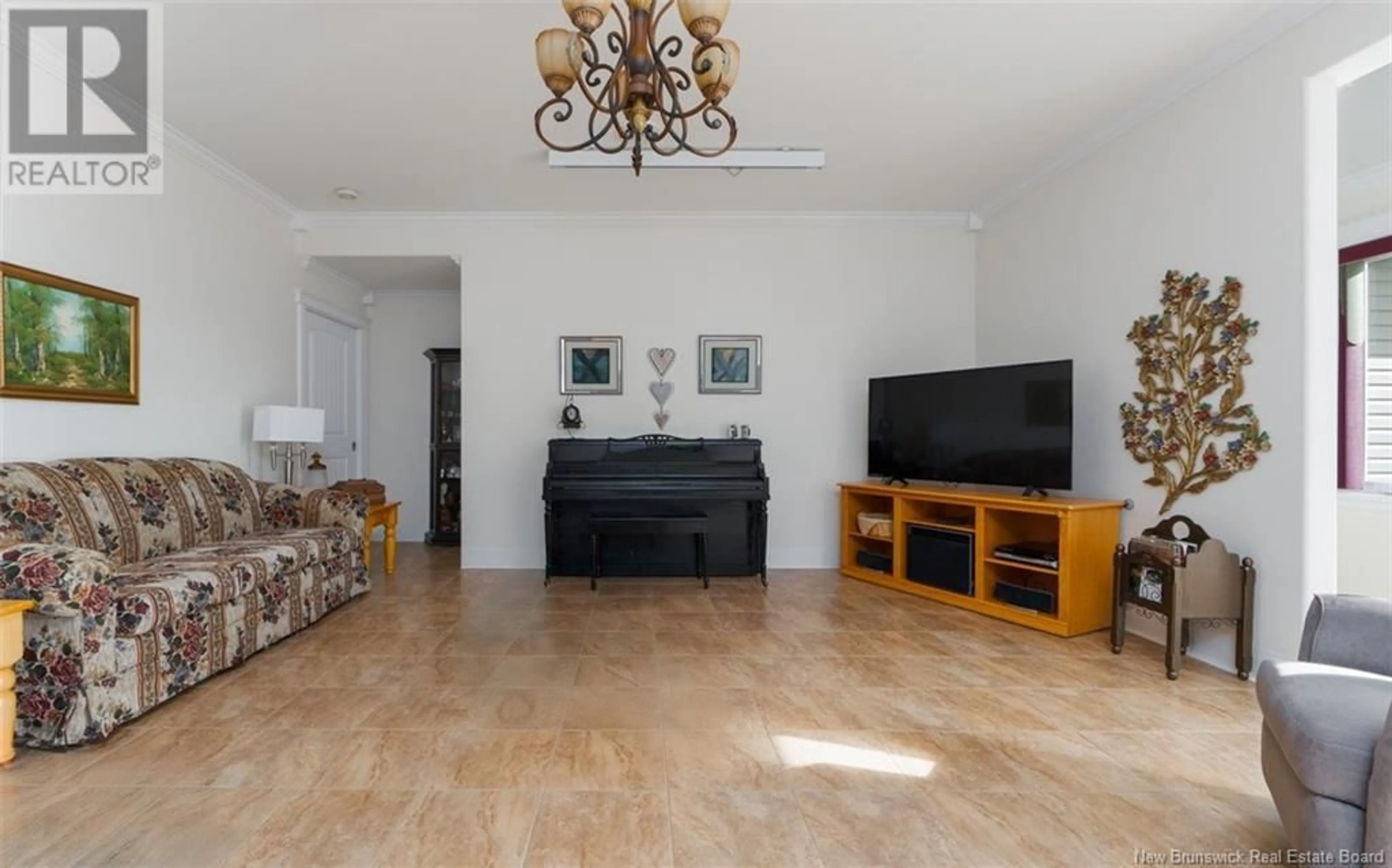 Living room, wood floors for 599 Notre Dame de Lourdes Road, Notre-Dame-de-Lourdes New Brunswick E7E1V9