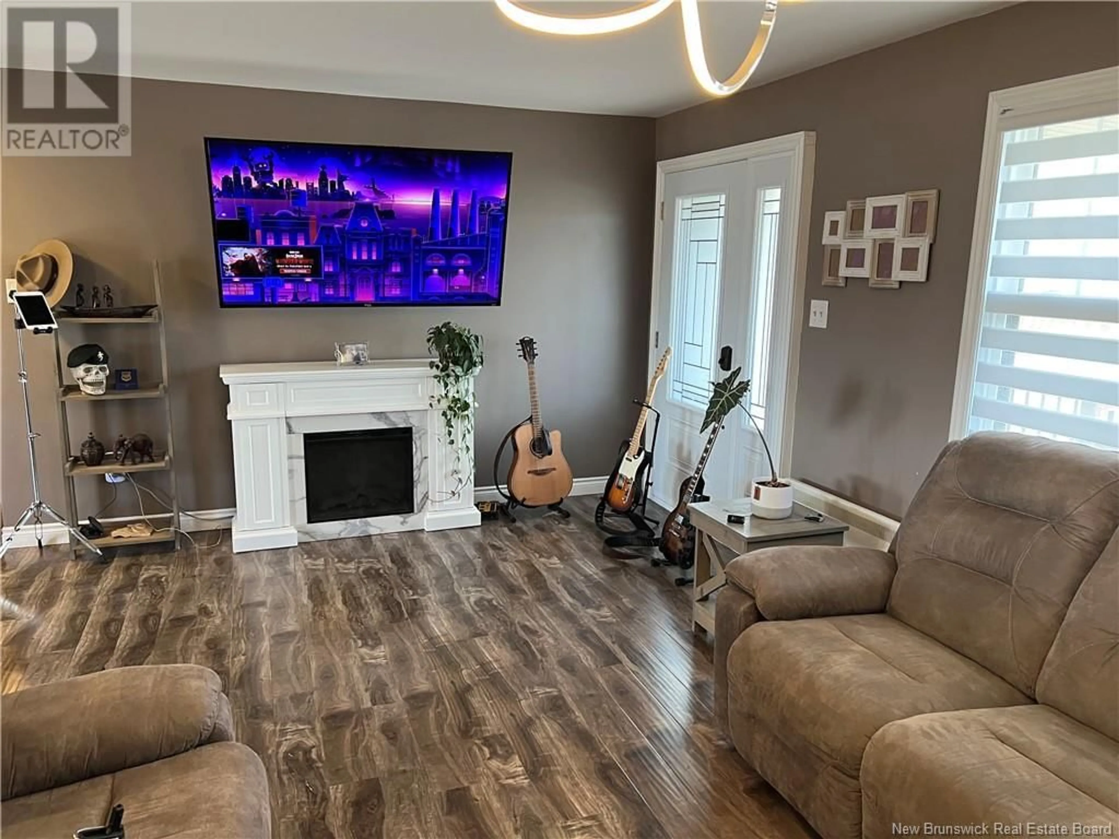 Home theater, wood floors for 6867 Route 11, Tracadie Beach New Brunswick E1X1K4