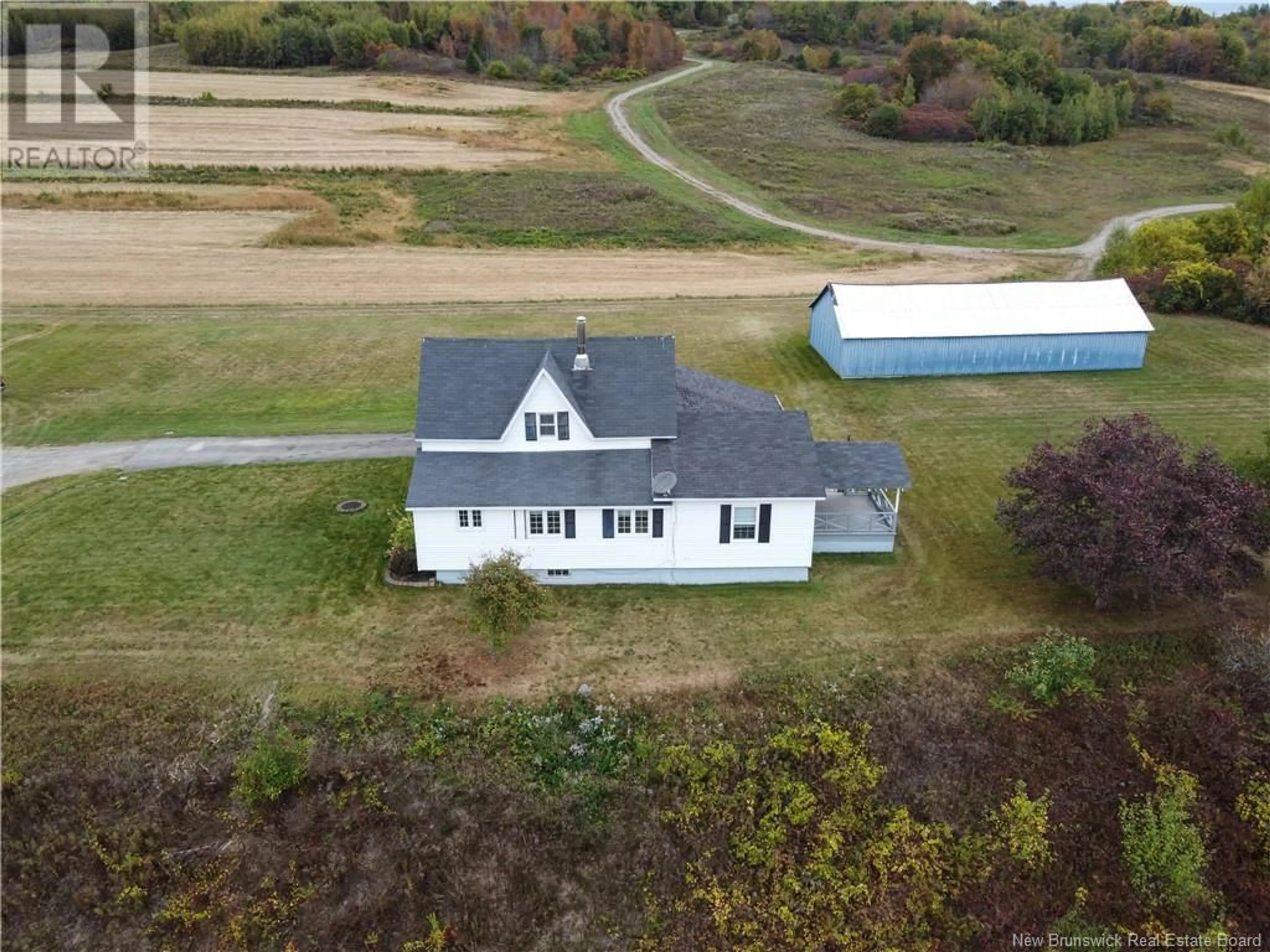 Frontside or backside of a home, the front or back of building for 10 Clarence Hunter Lane, Riverbank New Brunswick E7L4E9