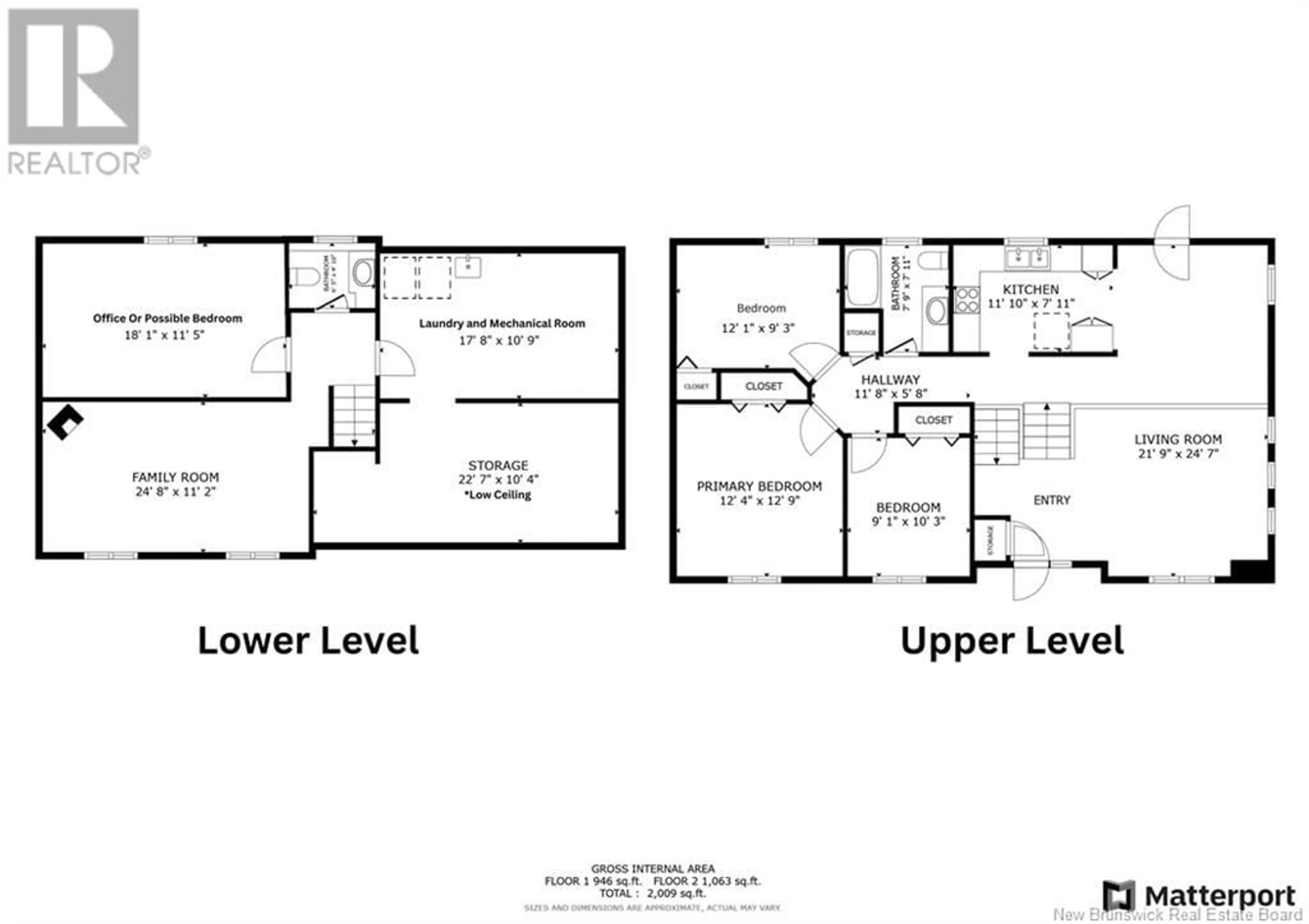 Floor plan for 5 Aral Court, Moncton New Brunswick E1E4S1