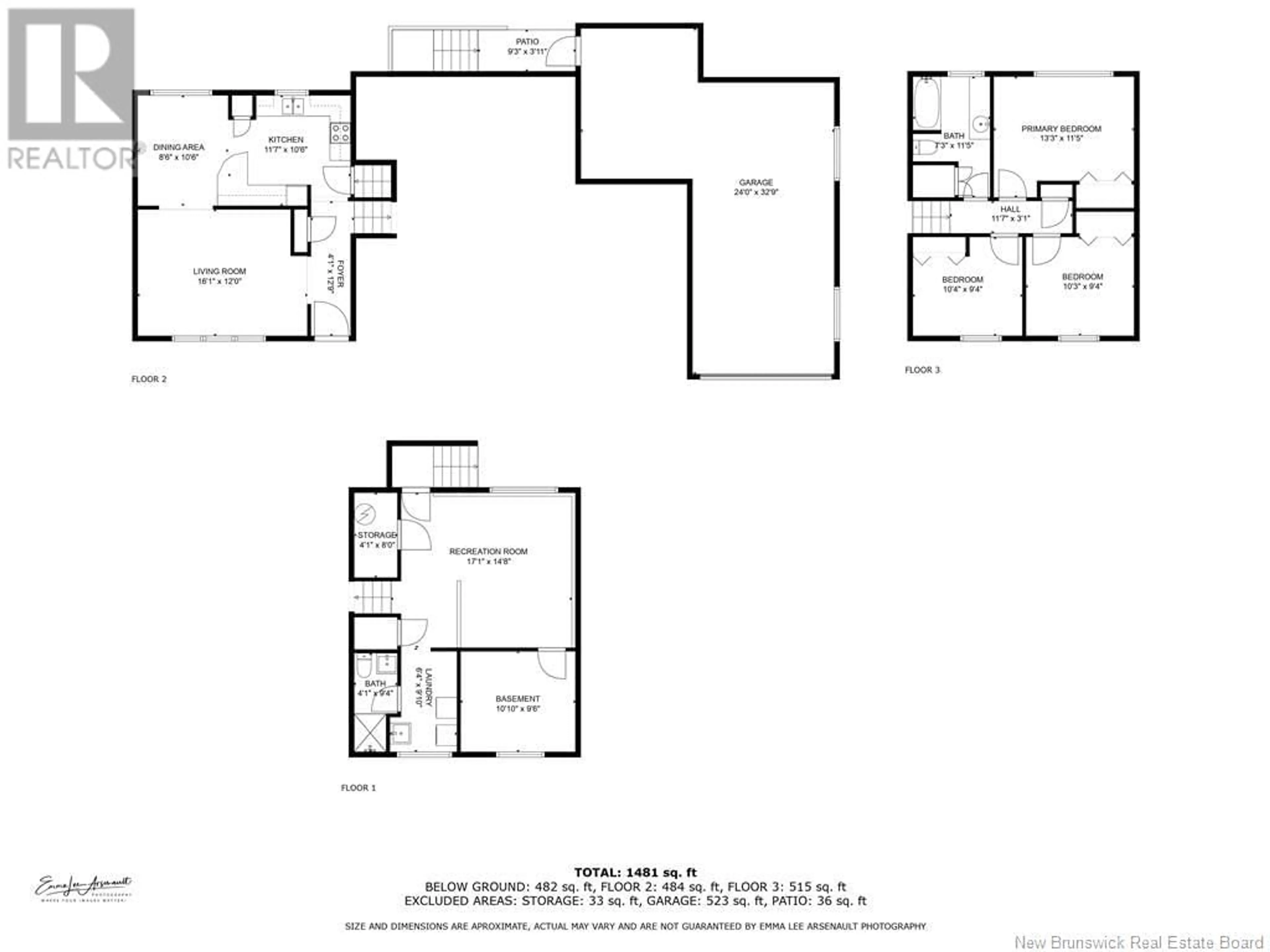 Floor plan for 77 California RD, Galloway New Brunswick E4W2J5