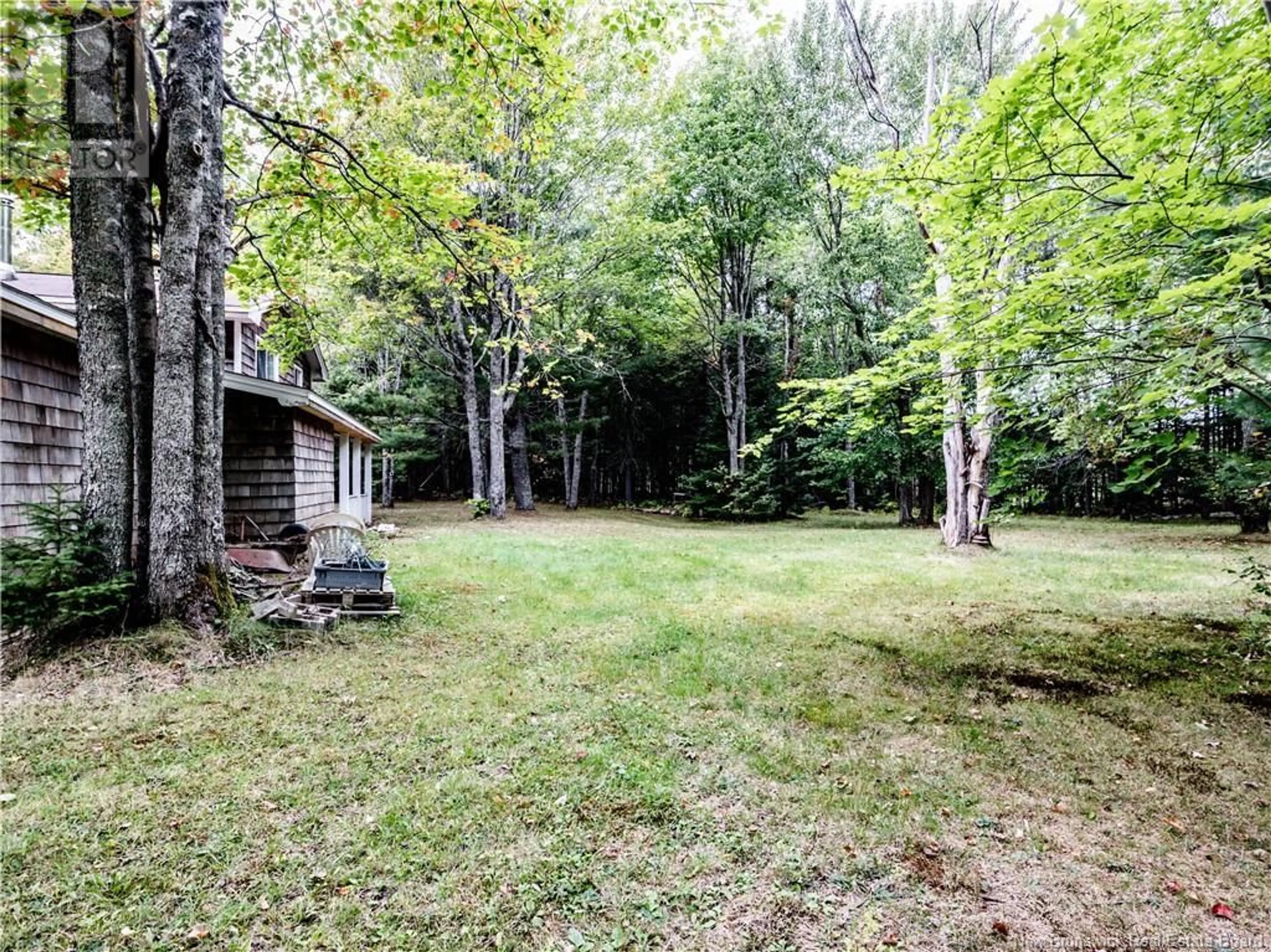 Patio, the fenced backyard for 77 California RD, Galloway New Brunswick E4W2J5