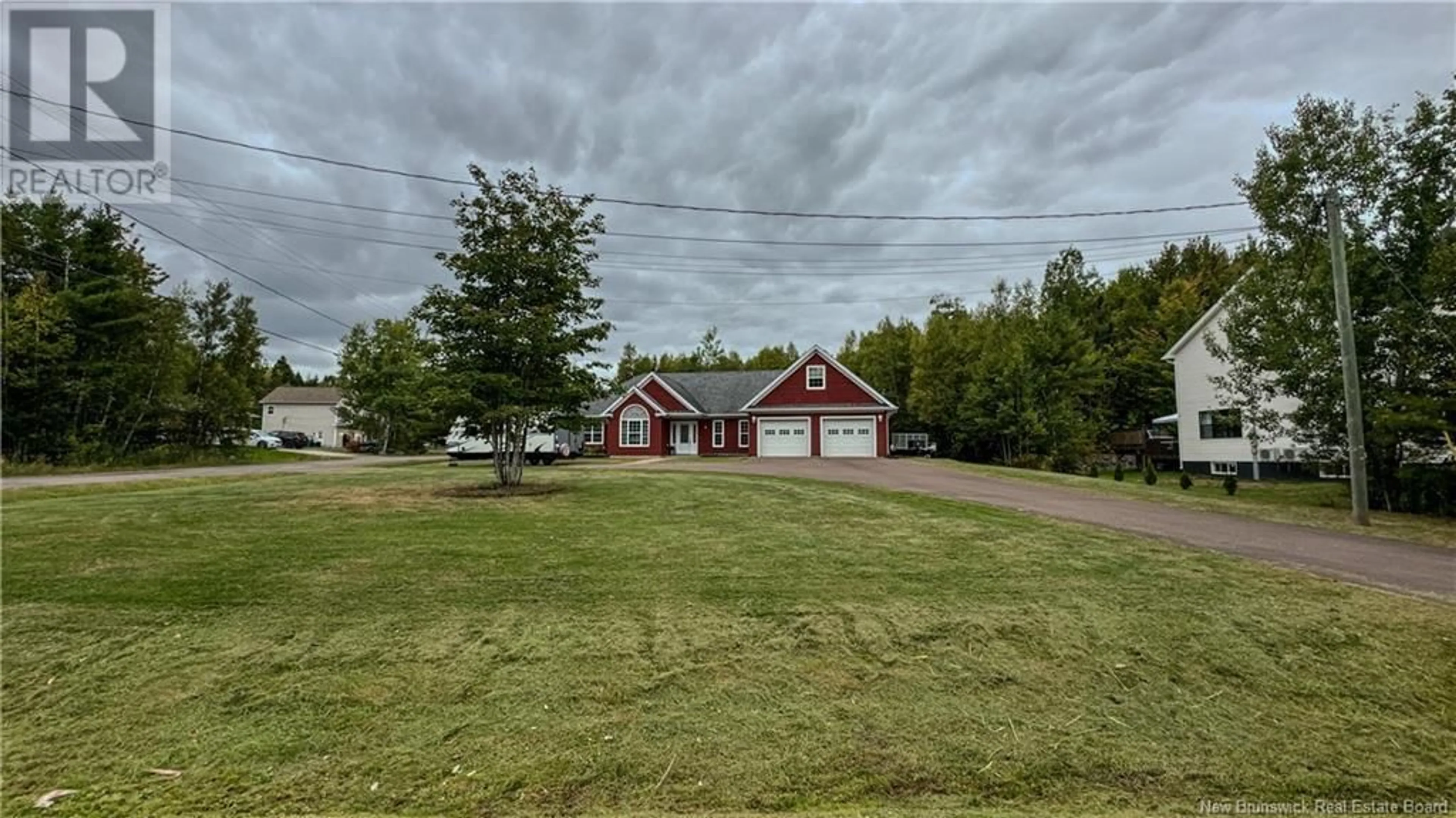 Frontside or backside of a home, the street view for 3 Laurelwood Drive, Lower Coverdale New Brunswick E1K1K9