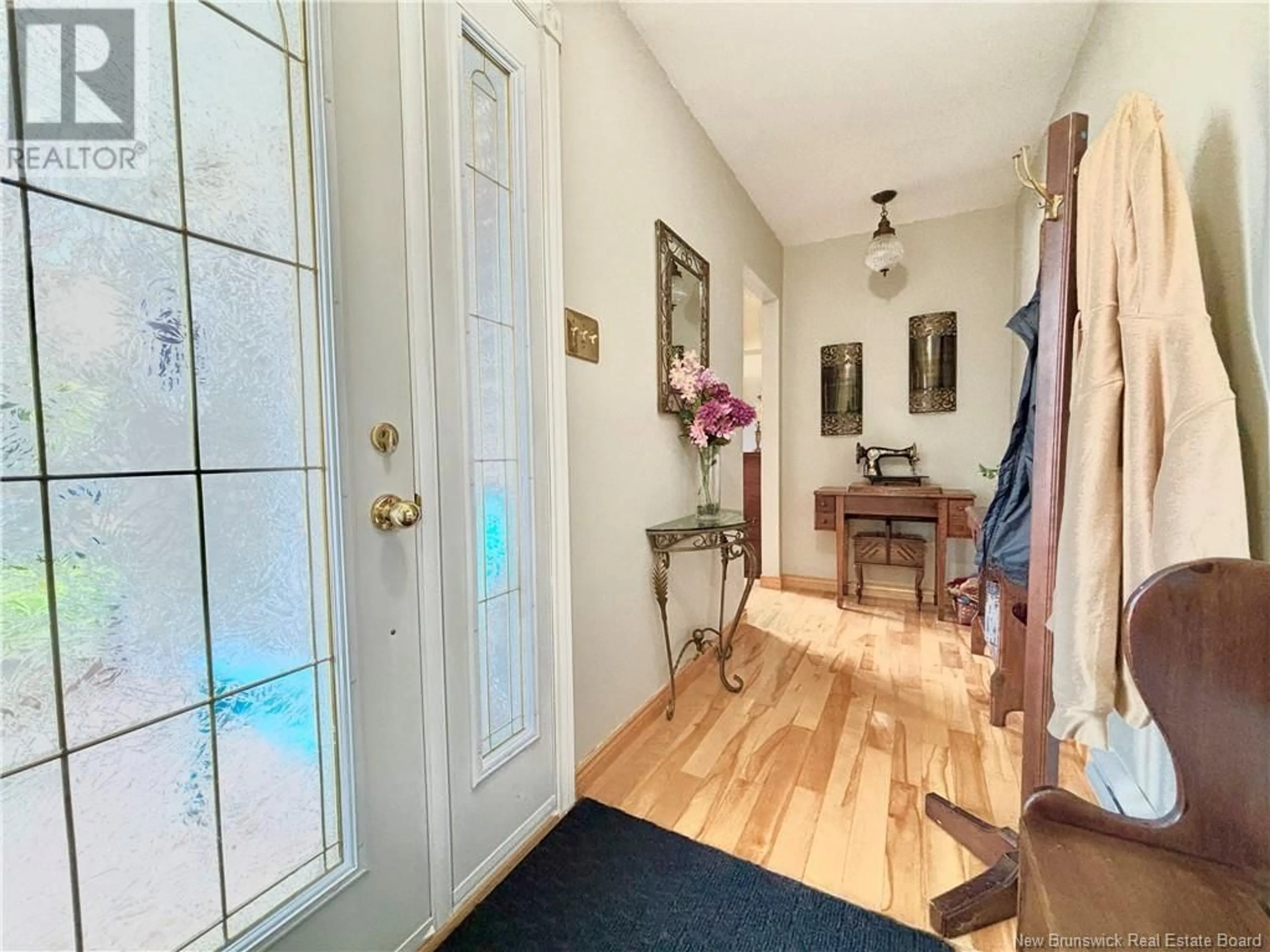 Indoor entryway, wood floors for 1154 Centennial, Bathurst New Brunswick E2A4A8