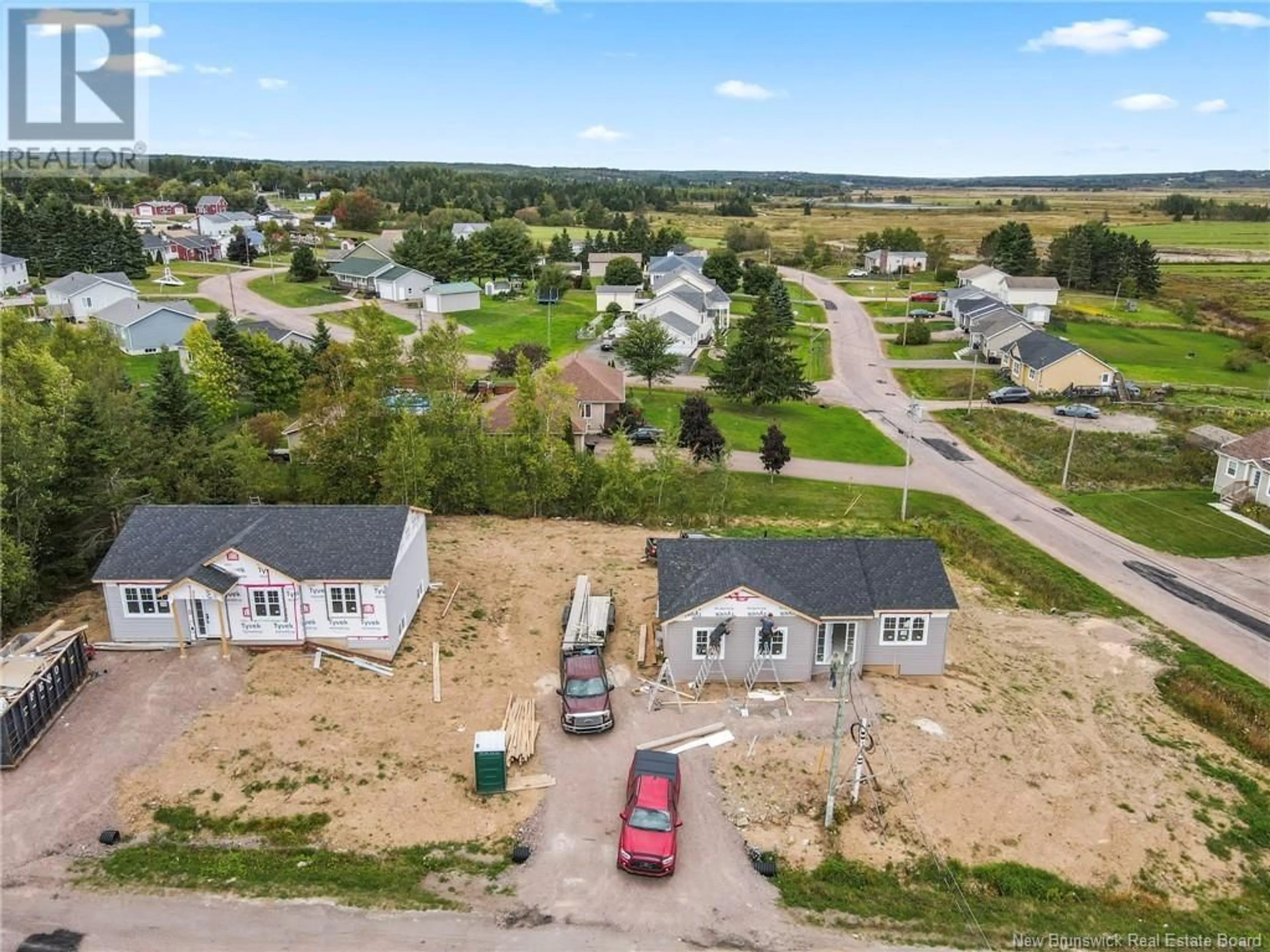 Frontside or backside of a home, the street view for 134 Ducharme, Memramcook New Brunswick E4K2G2