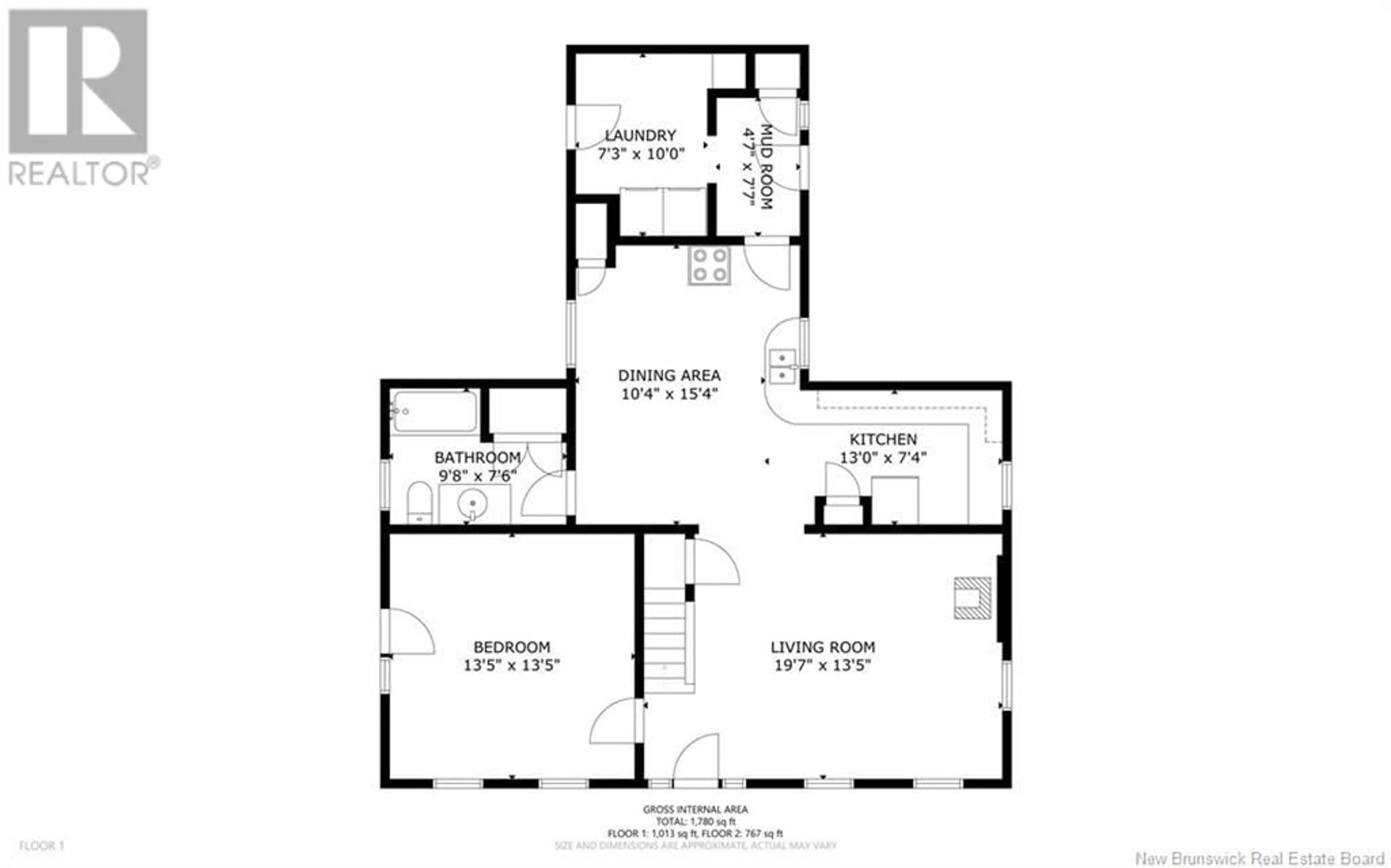 Floor plan for 82 MacDonalds Point Wharf Road, Wickham New Brunswick E5T4A3