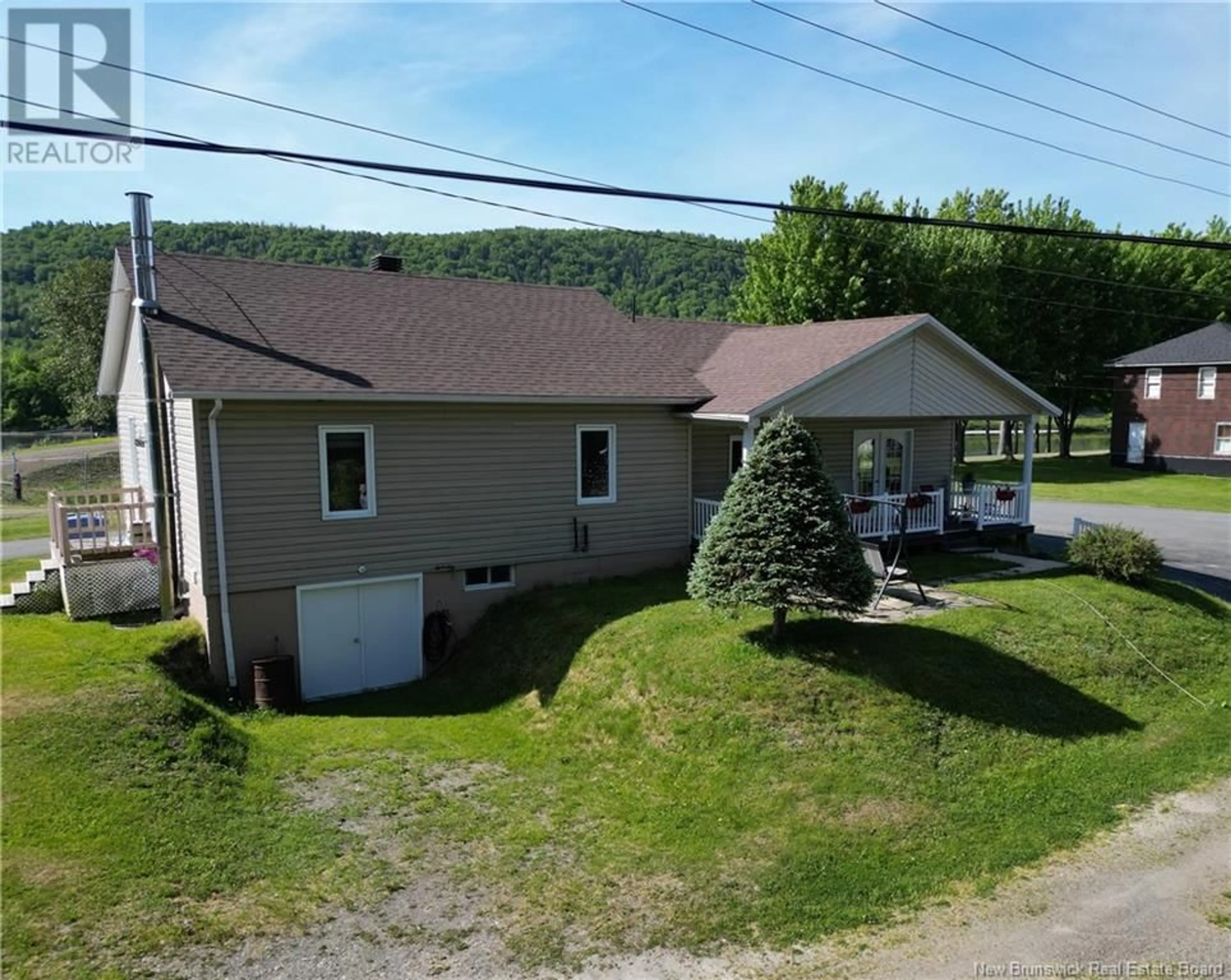 Frontside or backside of a home, the front or back of building for 8 Lagacé Street, Baker Brook New Brunswick E7A1Z9