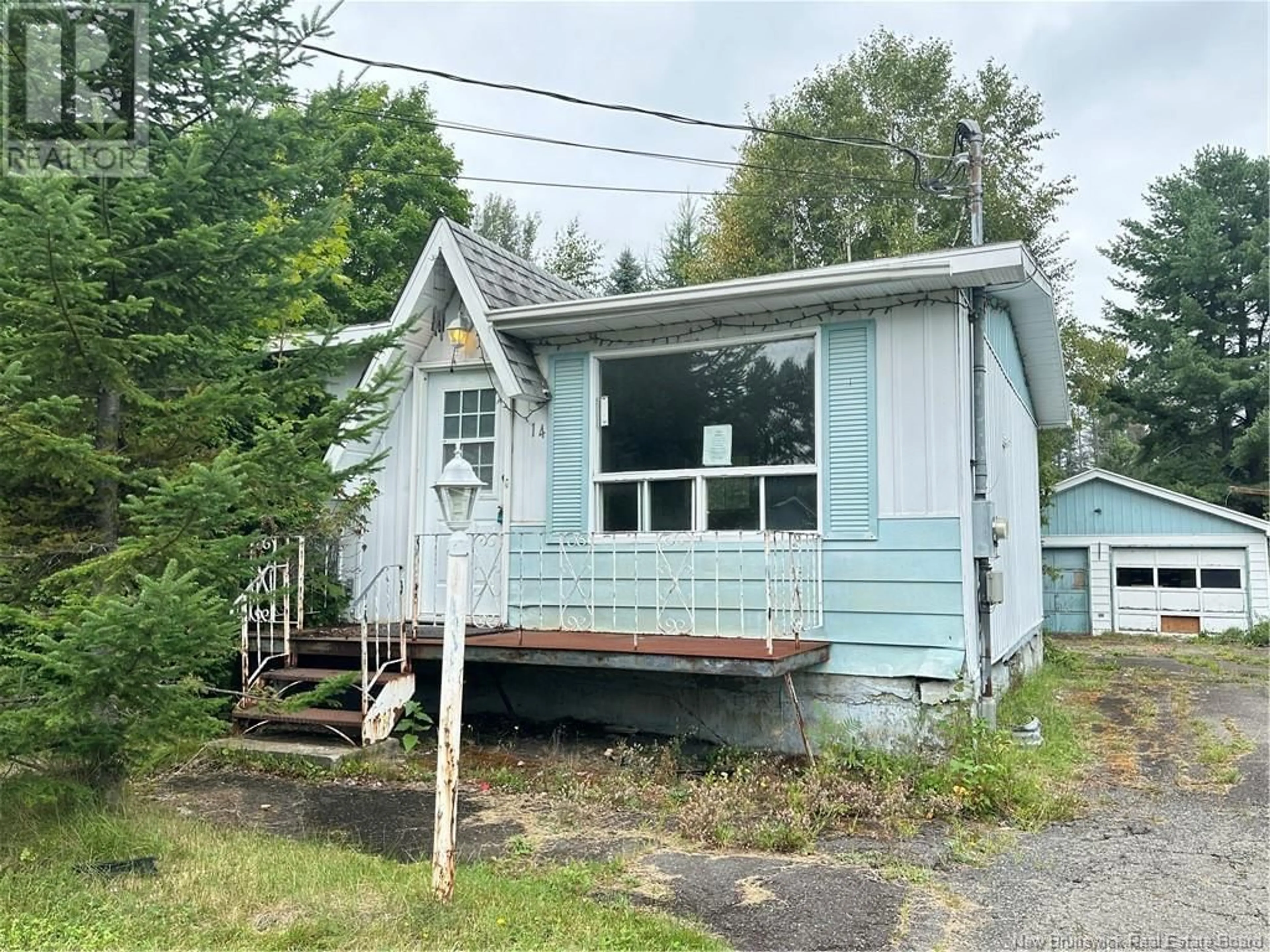 Frontside or backside of a home, cottage for 14 St-Onge Street, Saint-Jacques New Brunswick E7B1P4