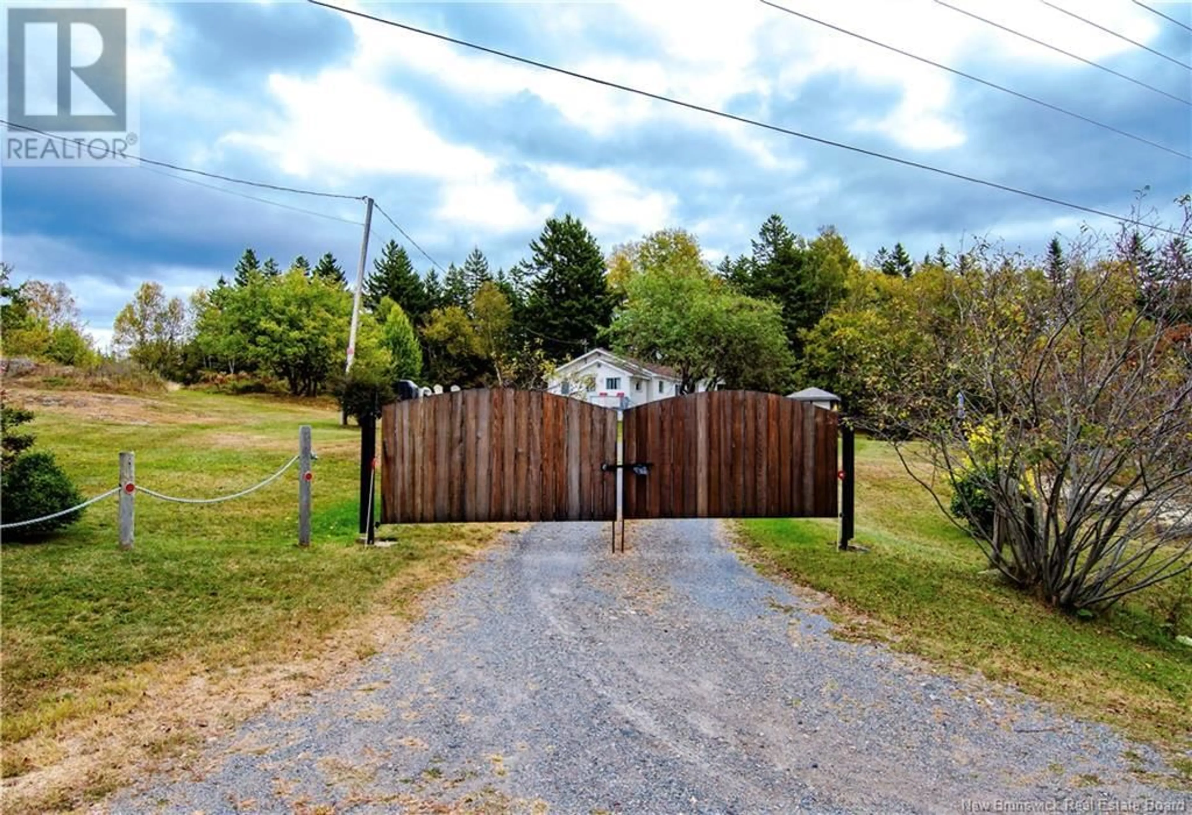 Fenced yard for 256 Mascarene Road, L'etete New Brunswick E5C2P8