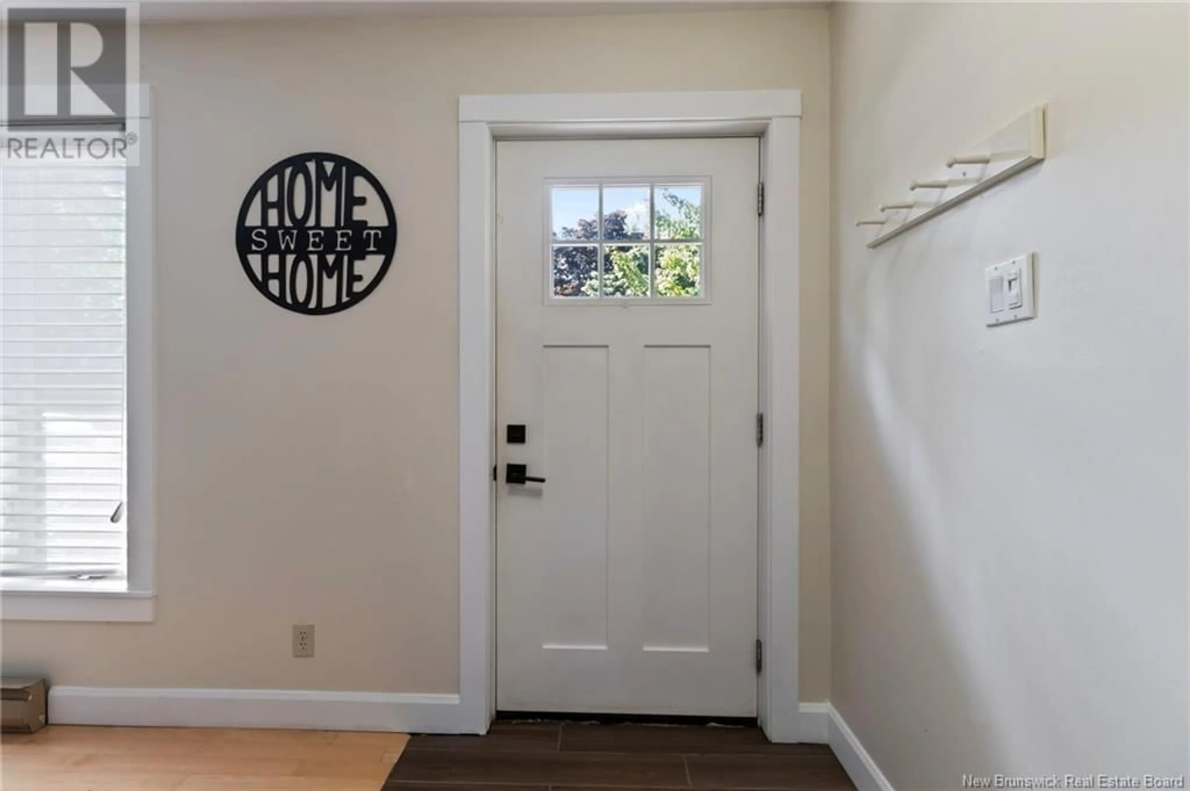 Indoor entryway, wood floors for 103 Woodleigh Street, Moncton New Brunswick E1C9A3