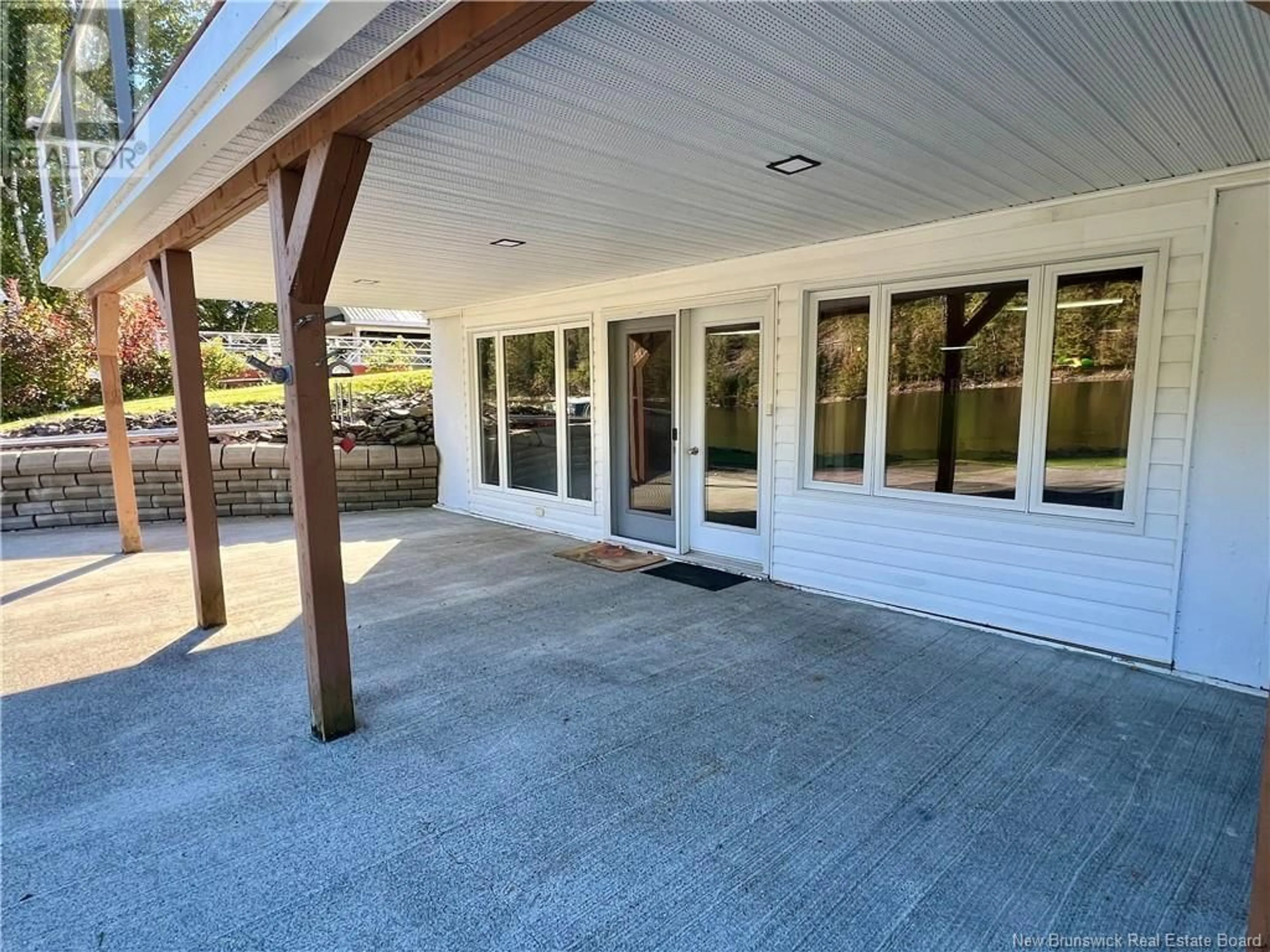 Indoor foyer, wood floors for 12 Sunset Lane, Currie New Brunswick E7H4Y8