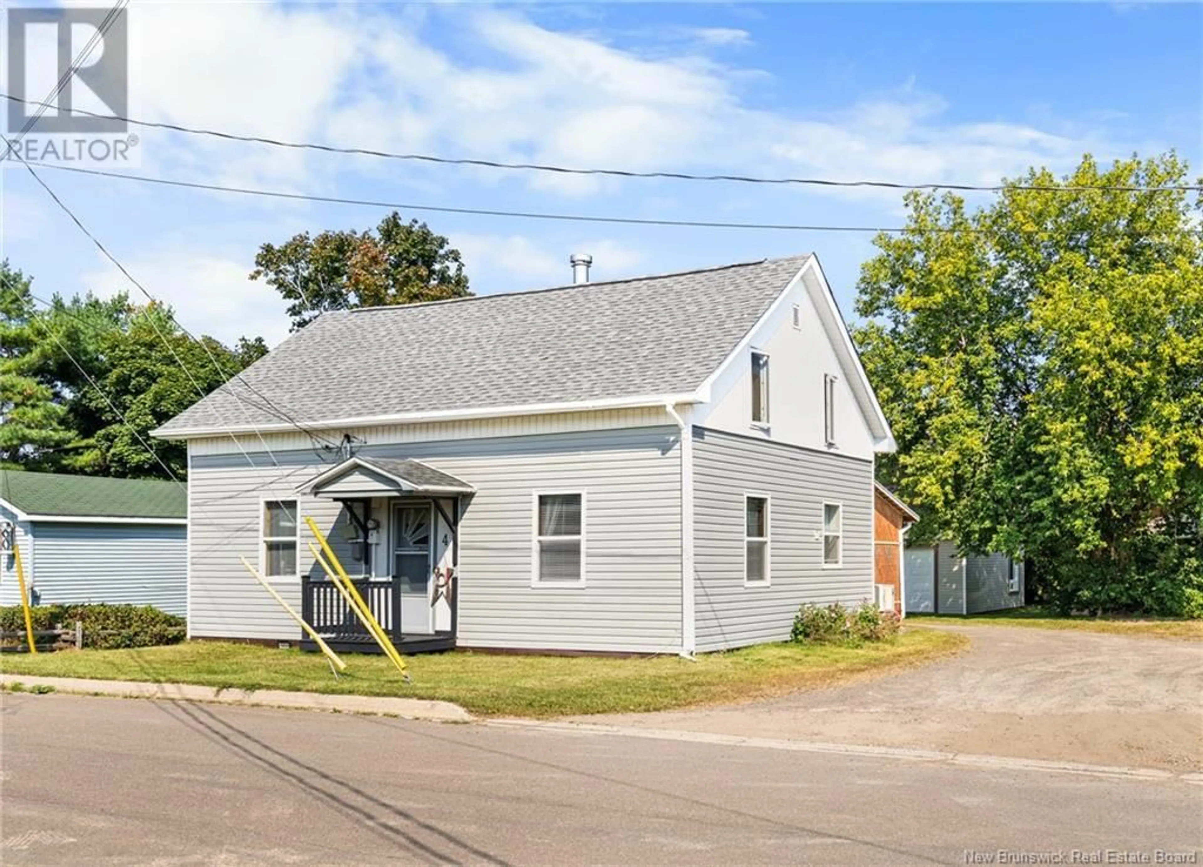 Frontside or backside of a home, the front or back of building for 4 Sheddon Street, Richibucto New Brunswick E4W4J4