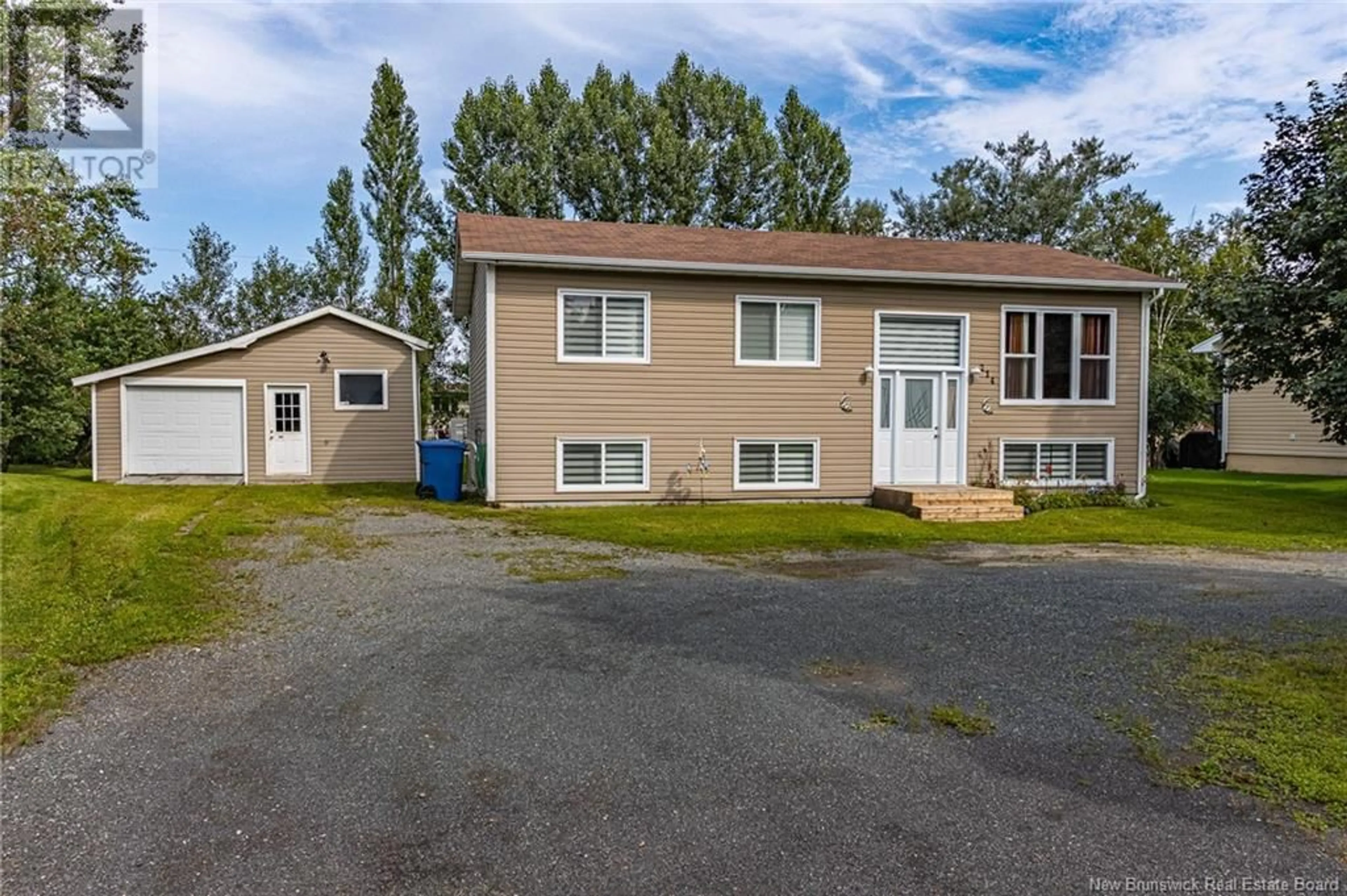 A pic from exterior of the house or condo, cottage for 214 Maurice Crescent, Beresford New Brunswick E8K1L4