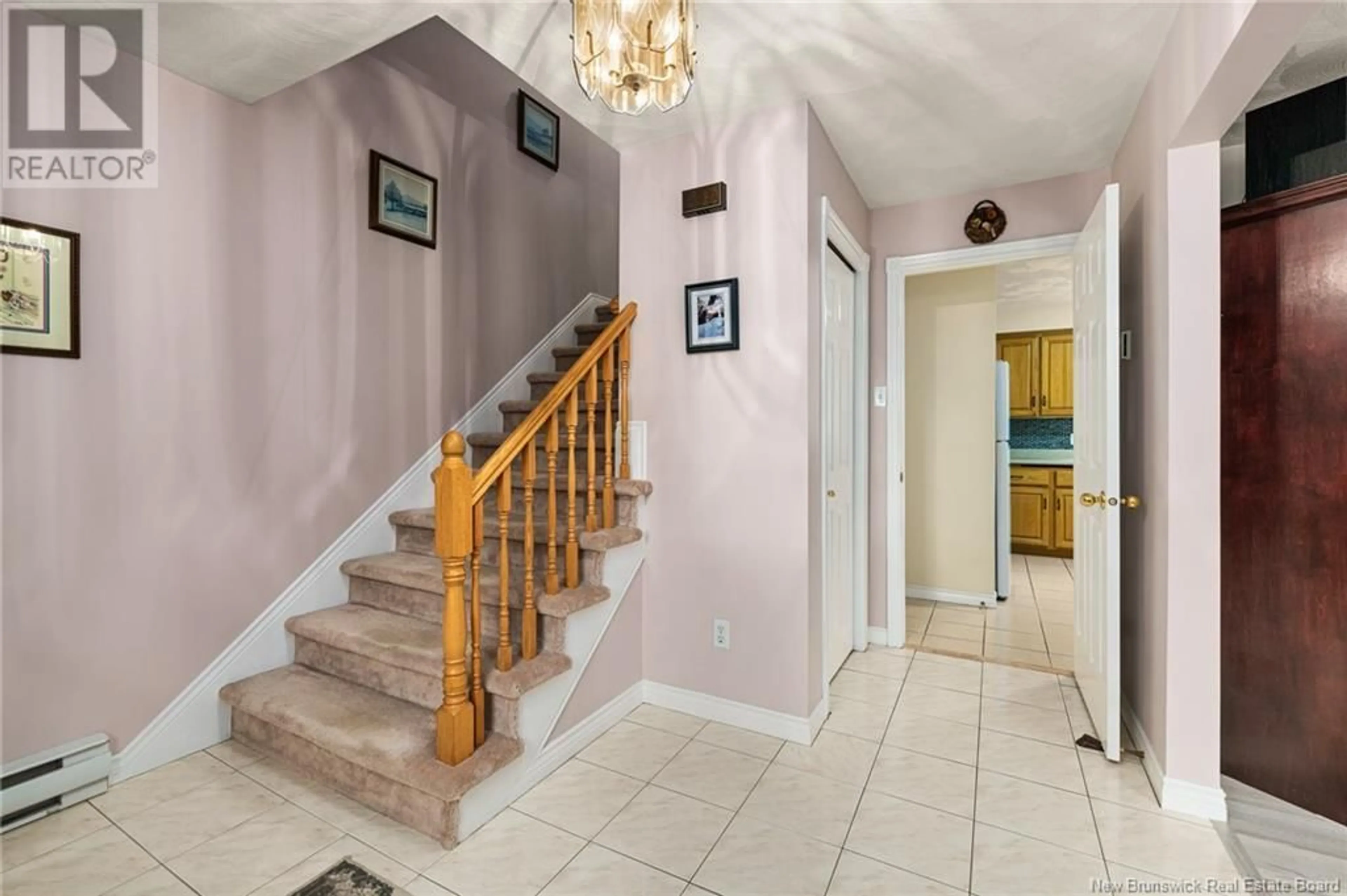 Indoor foyer, cement floor for 28 Cherry Court, Riverview New Brunswick E1B4K2