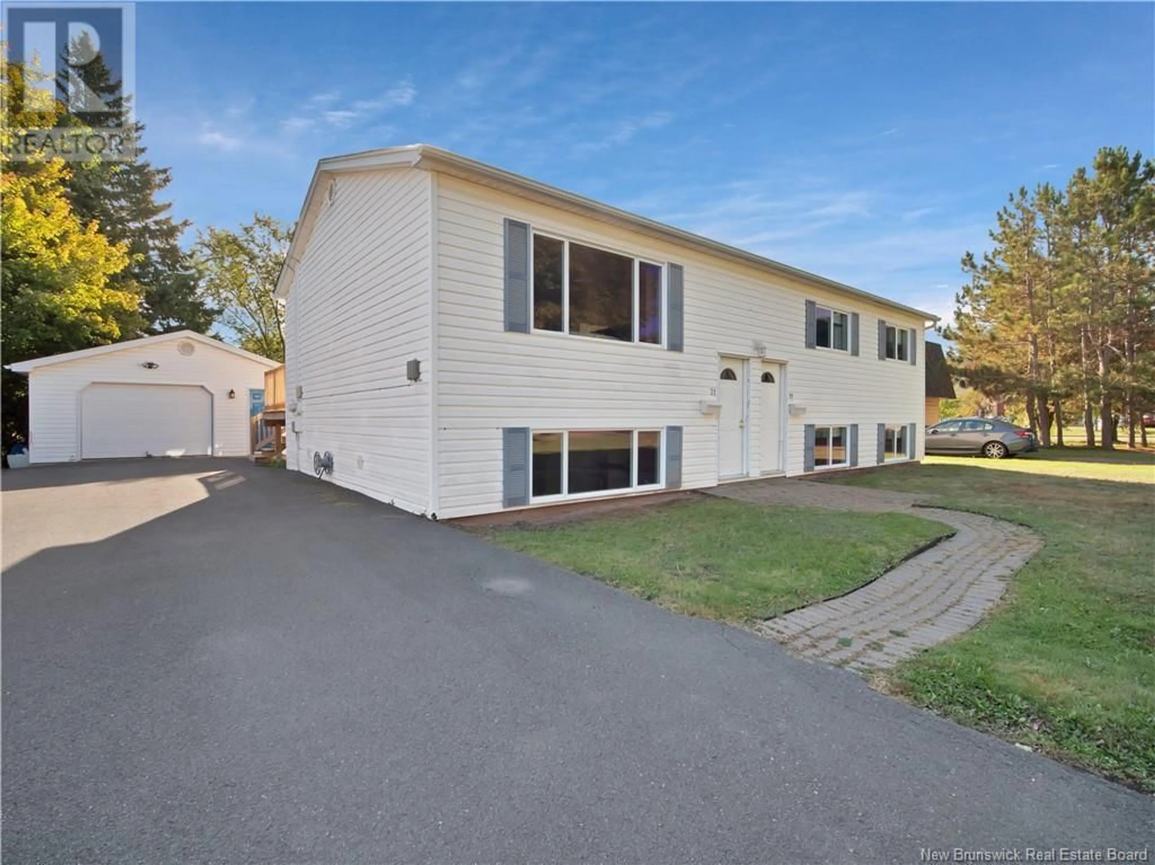 Frontside or backside of a home, the street view for 19-21 Point Park Drive, Riverview New Brunswick E1B1E9