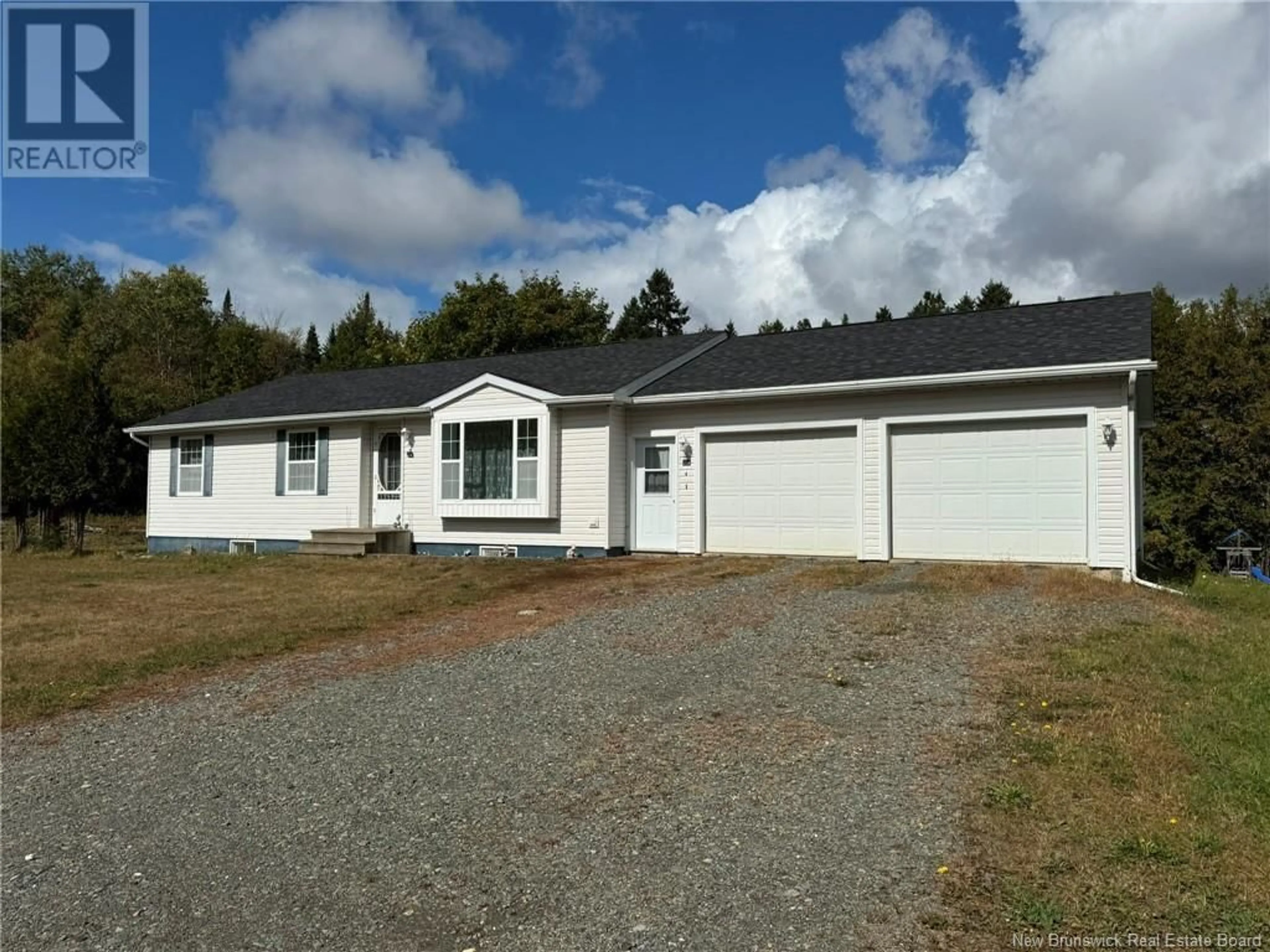 Frontside or backside of a home, the front or back of building for 4 Aaron's Crescent, Lower Woodstock New Brunswick E7M3V3